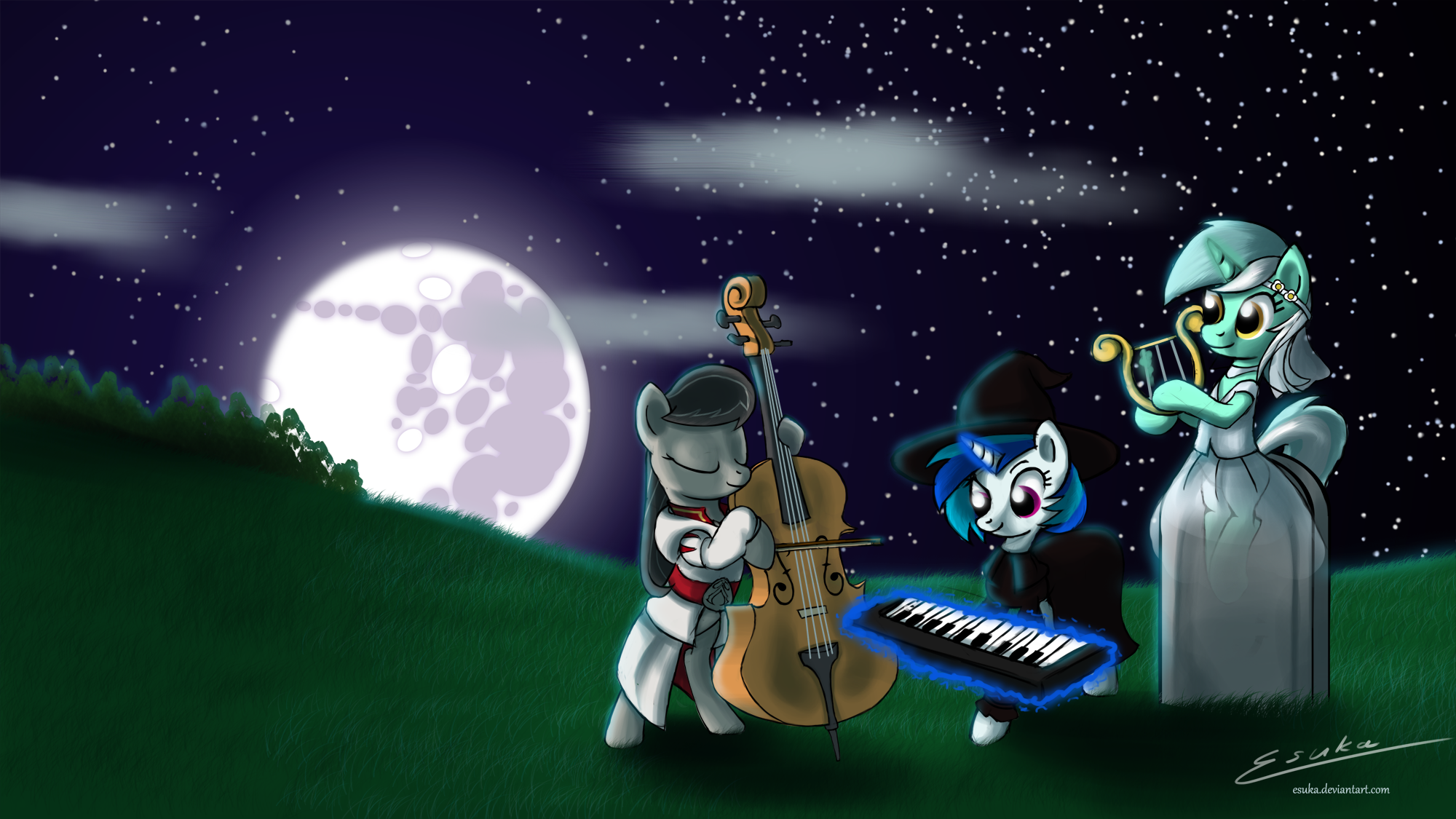 A very musical Halloween by Esuka