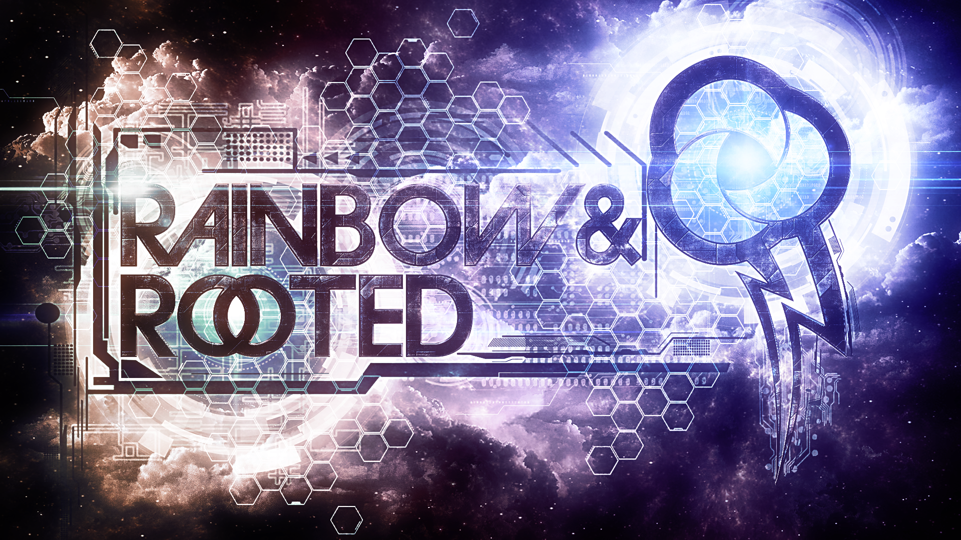 Rainbow and Rooted 1 - Wallpaper by Tzolkine and WMill