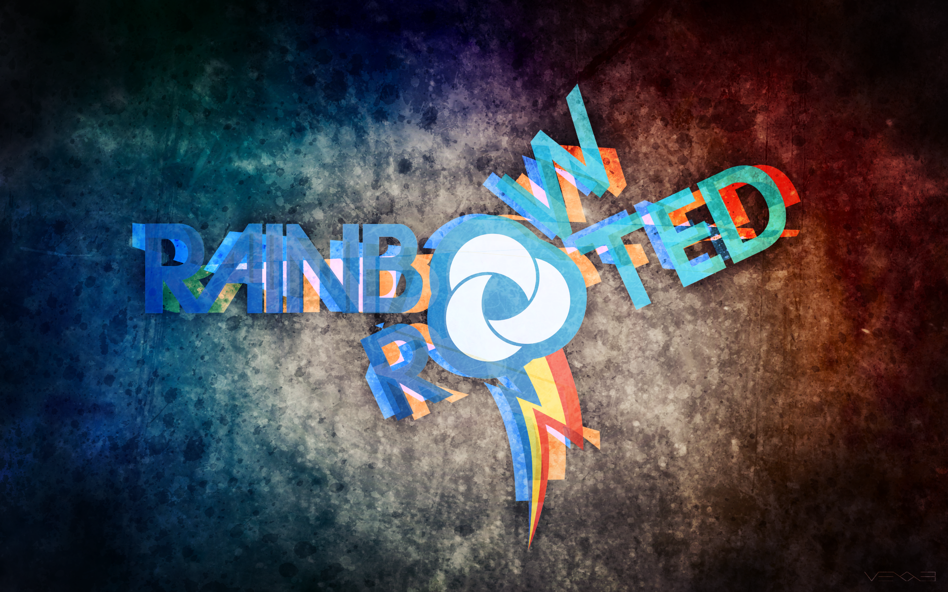 Rainbow and Rooted by Vexx3 and WMill