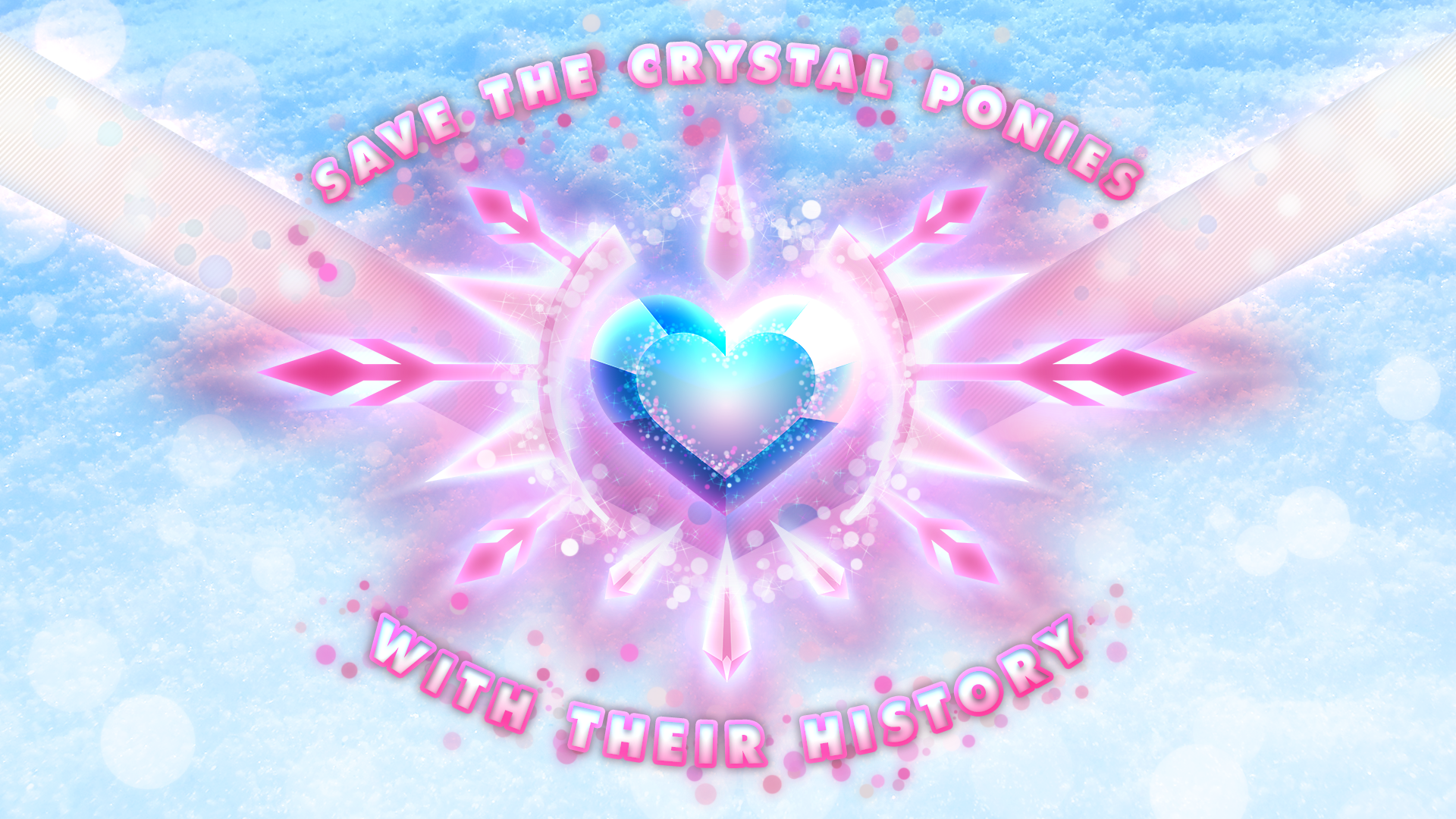 Save The Crystal Ponies by Emkay-MLP and KibbieTheGreat