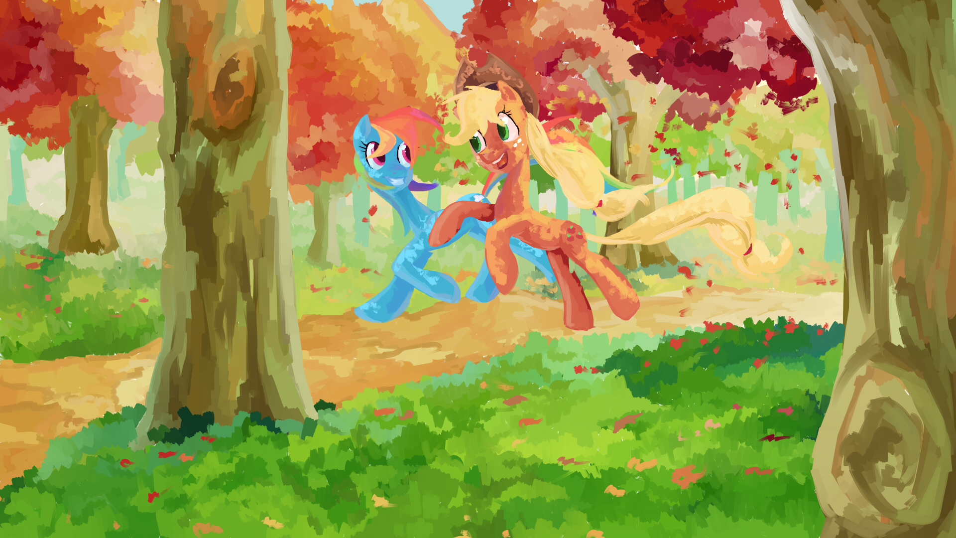 Runing of the Leaves by My-Magic-Dream