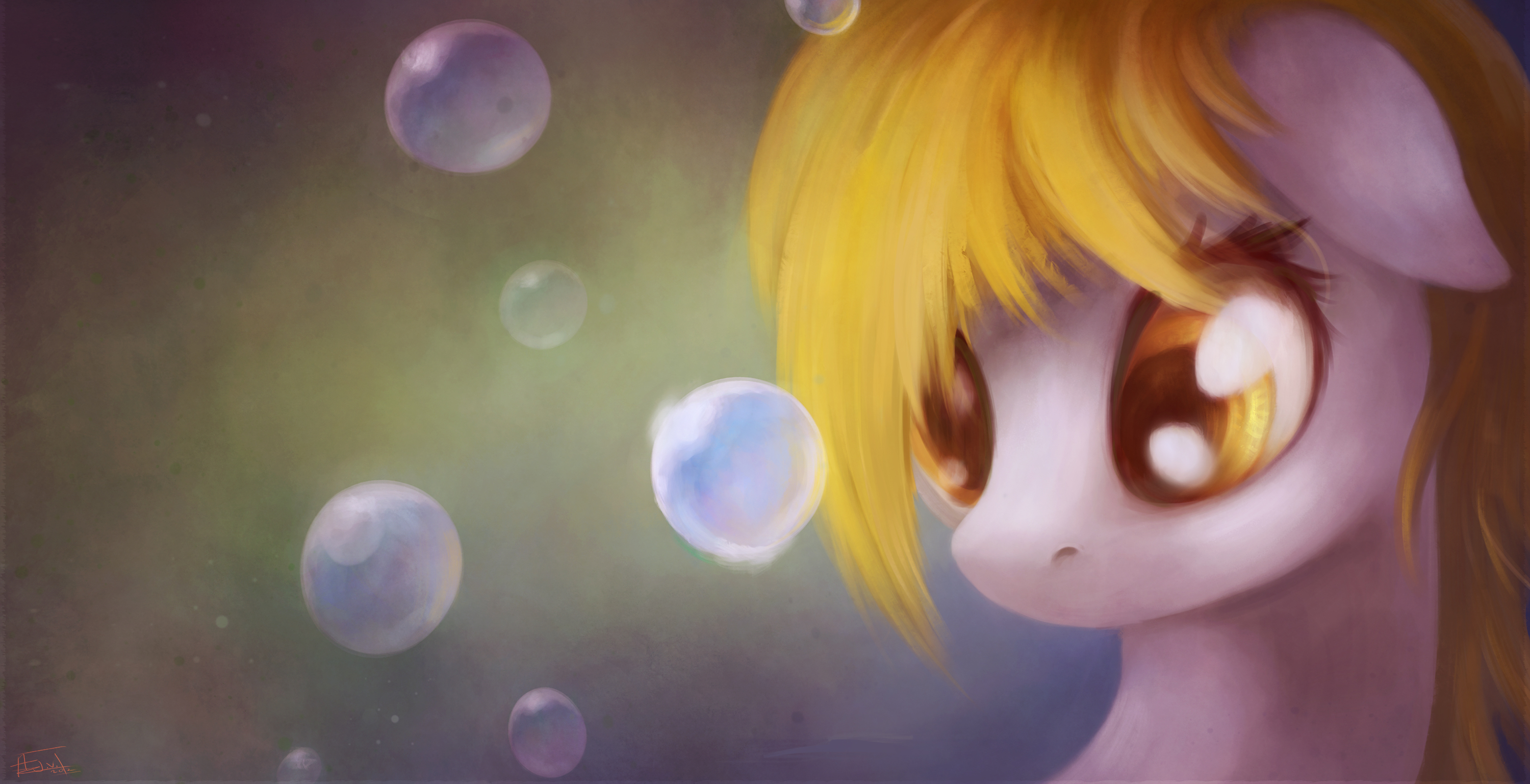 Derpy - Ooo Bubbles by aJVL