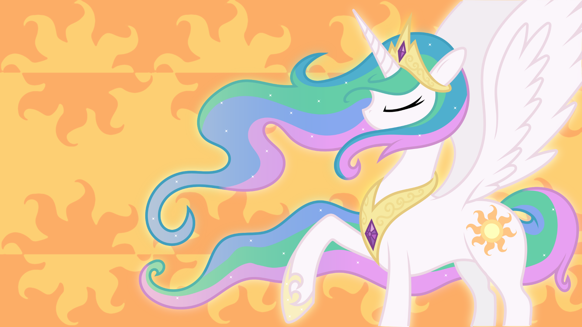 Simplistic Celestia Wallpaper by CoryMassacre and Tim015