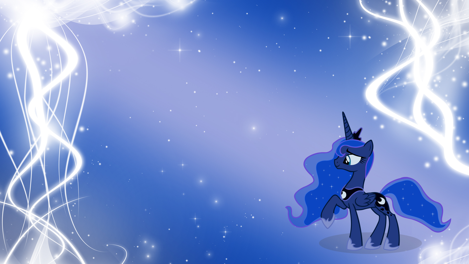 MLP: FiM - Luna - V5 by Alexstrazse and Unfiltered-N