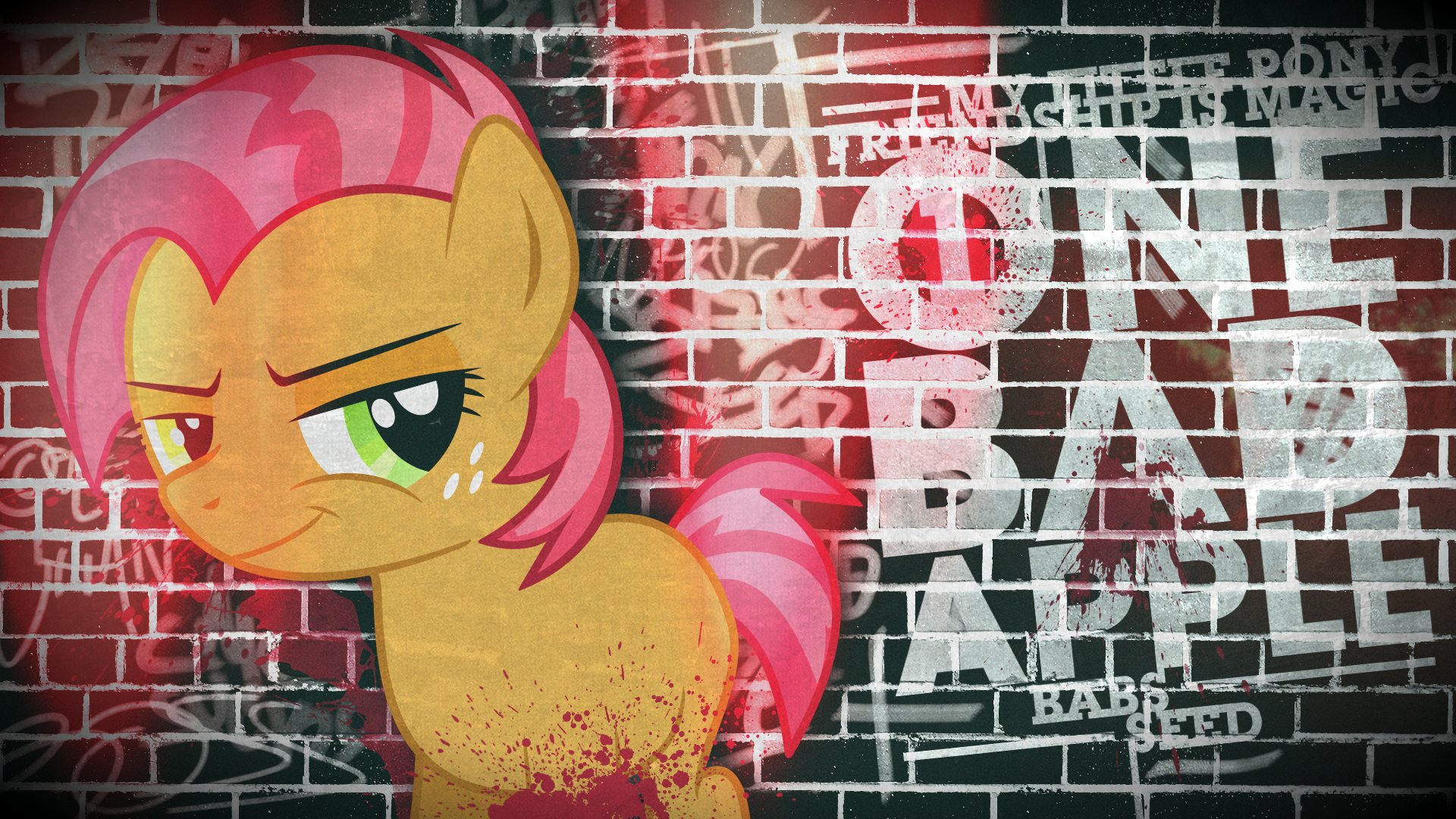 Babs Seed - One. Bad. Apple. (Wallpaper) by AproposResources, impala99 and MarelynManson