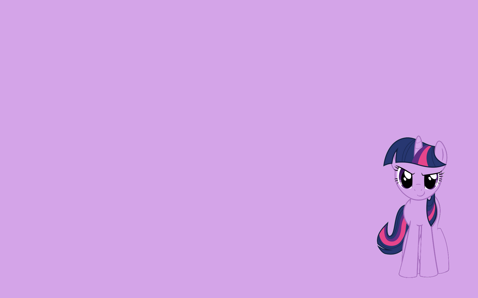 Minimalistic Twilight Sparkle by eggysoldier