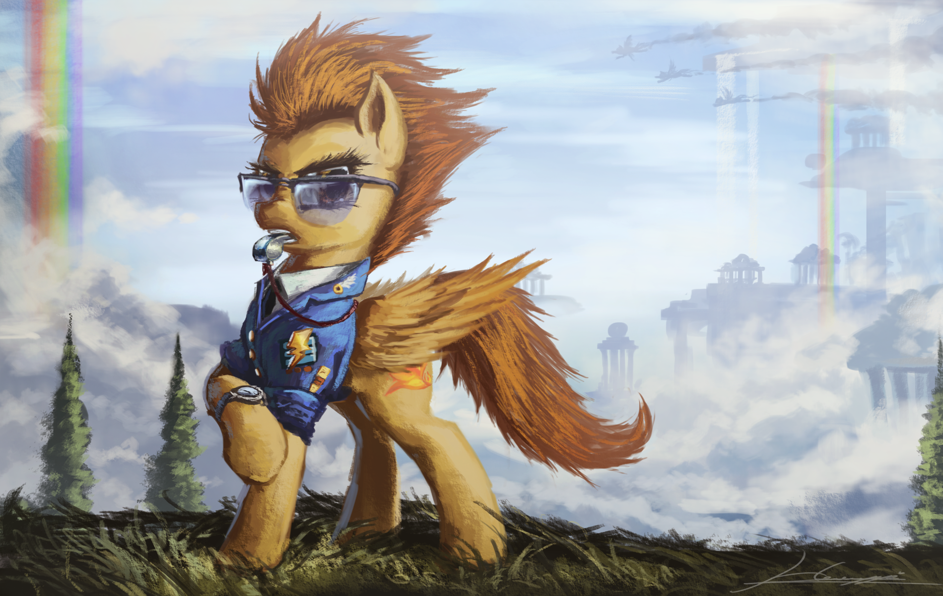 MLP - Spitfire by Huussii