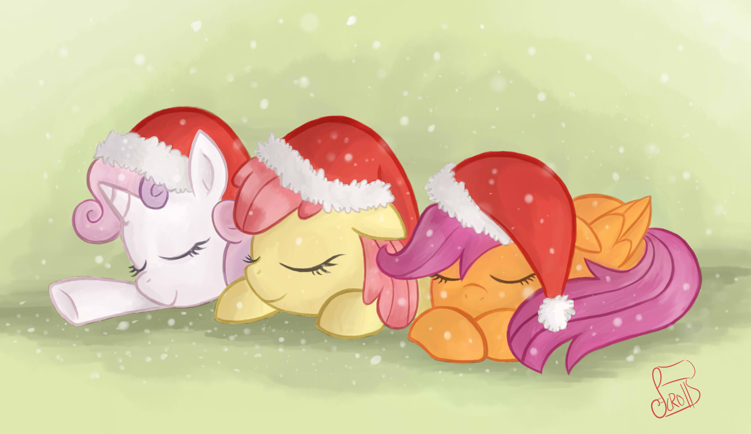 Crusaders at Christmas by CaineScroll