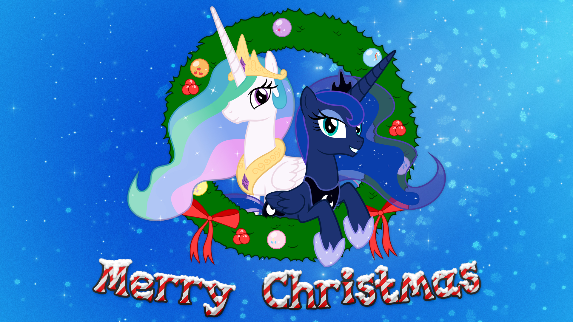 Mlp Christmas by Omega-Style and Takua770