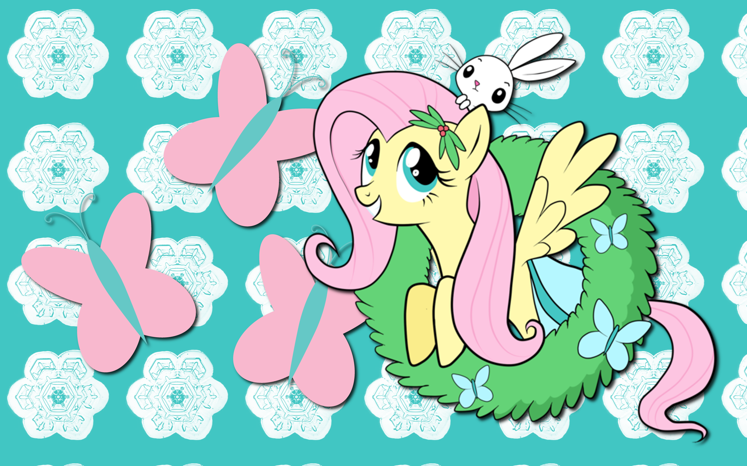Christmas Past Fluttershy WP by AliceHumanSacrifice0, ooklah and SouthParkTaoist