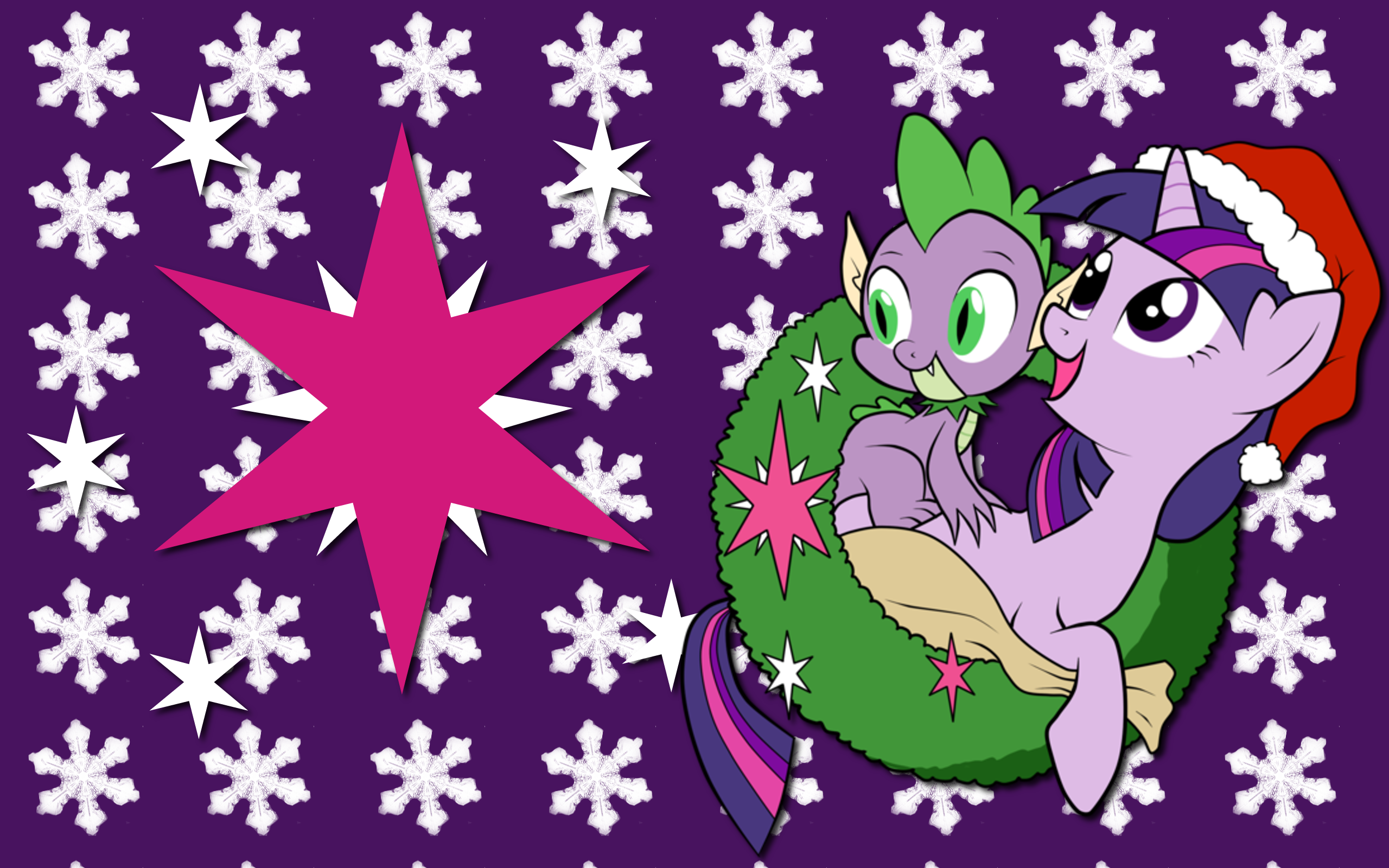 Merry Christmas Twilight Sparkle WP by AliceHumanSacrifice0, ooklah and SouthParkTaoist
