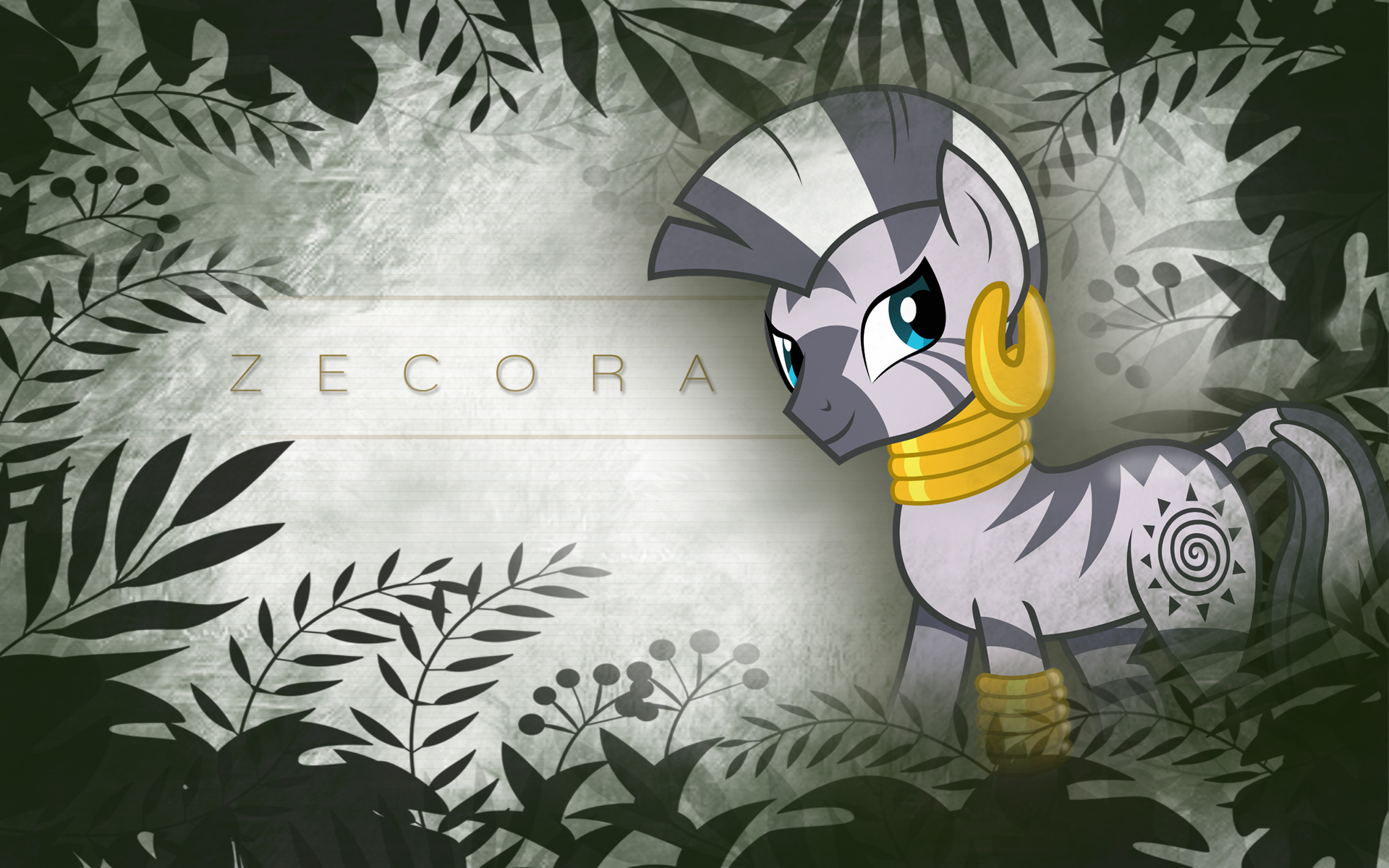 Zecora Wallpaper by IbeRAIDER and Parclytaxel