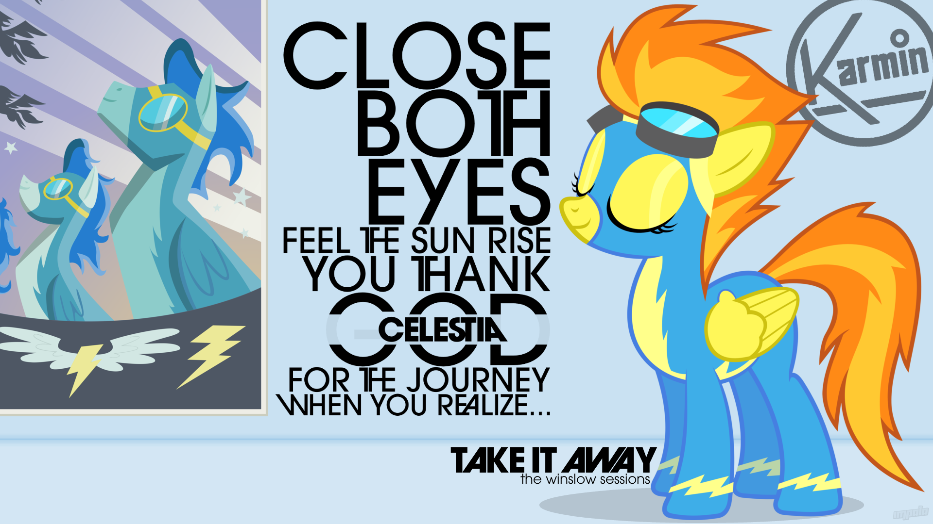 Karmin - Take It Away (Spitfire) (Wallpaper) by BaumkuchenPony, impala99 and Stinkehund