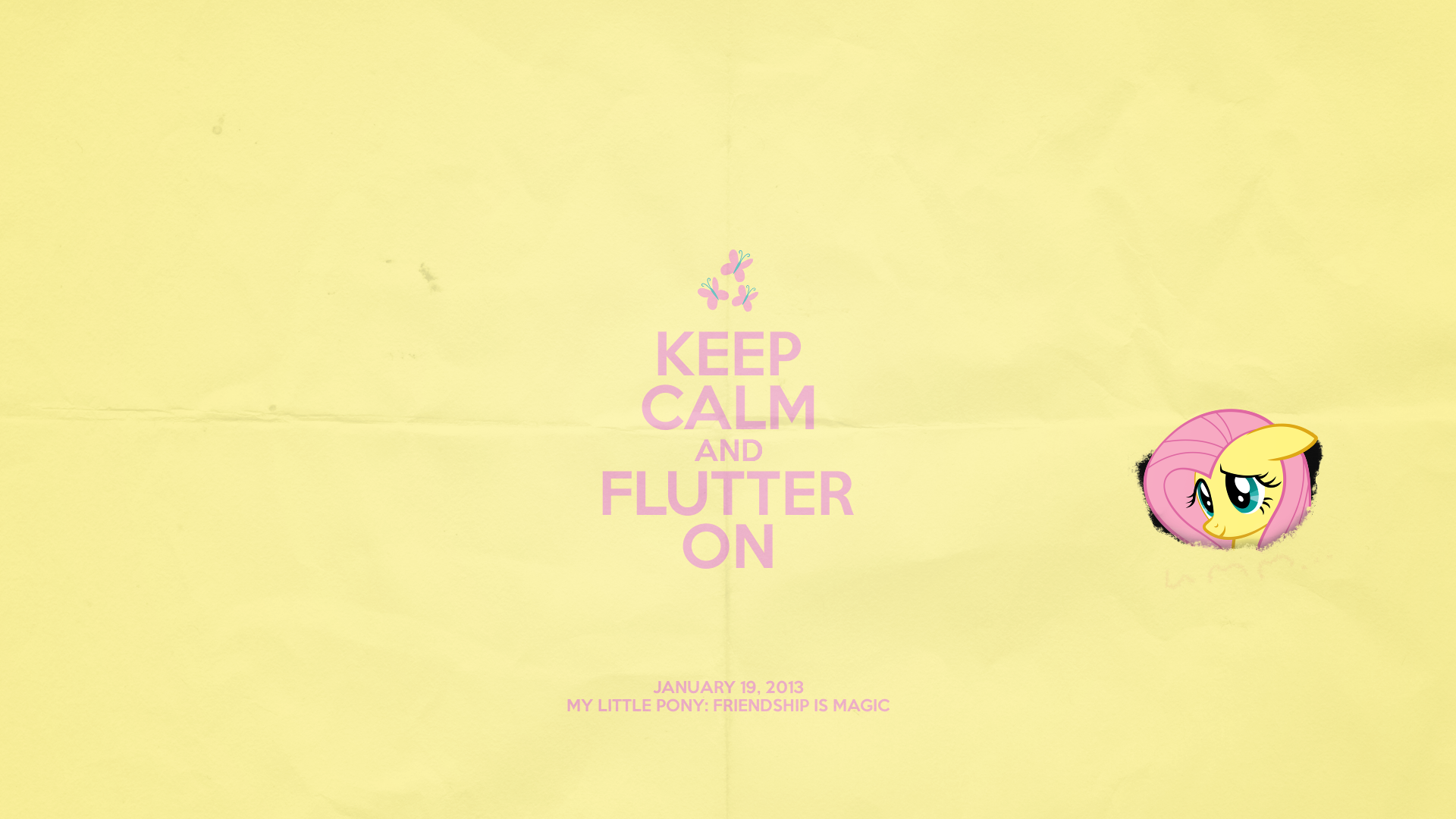 Keep Calm and Flutter On by BlackGryph0n, Dharthez, impala99 and SPikEtheSWeDe