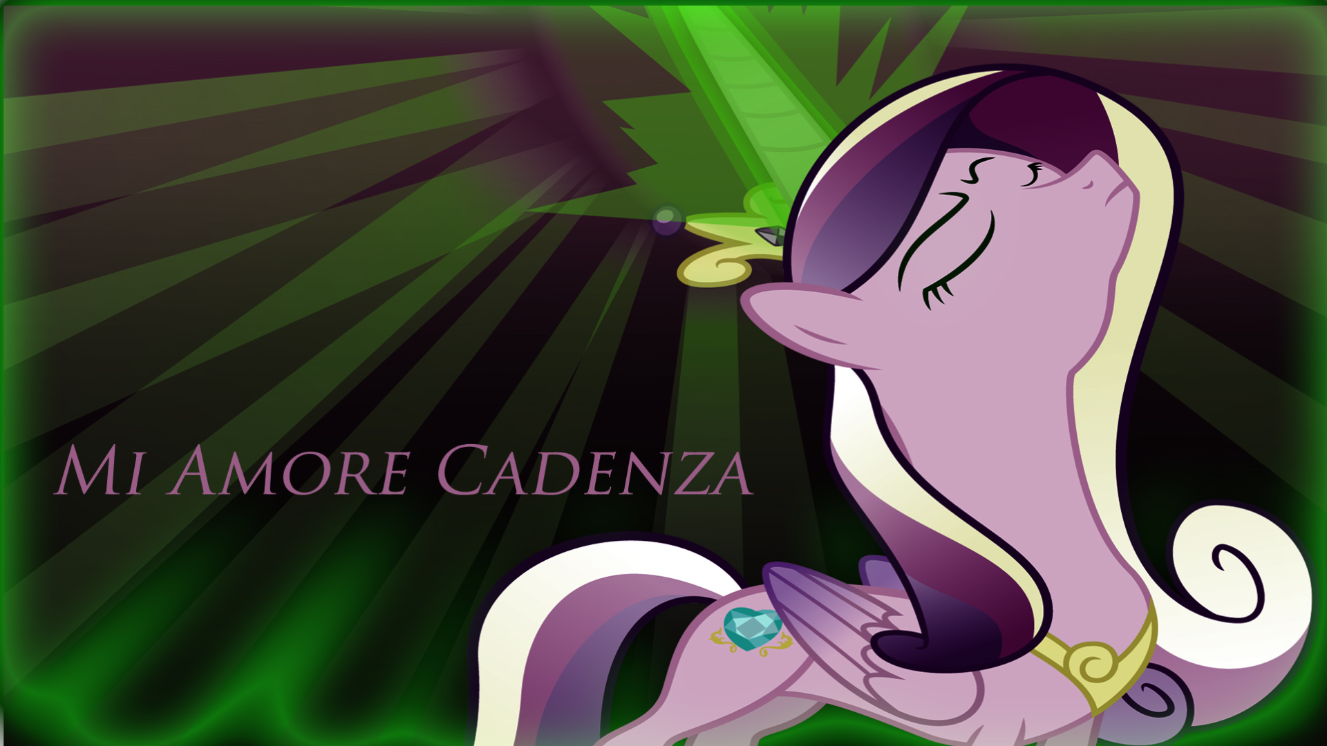 Mi Amore Cadenza Wallpaper by Ravebow-dash