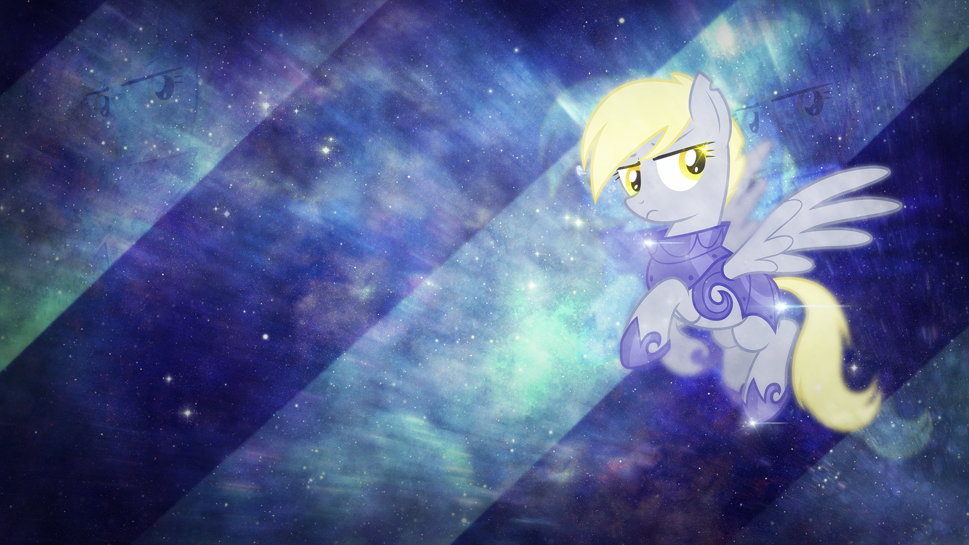Wallpaper ~ Derpy in 15 minutes. by Equestria-Prevails and Mackaged