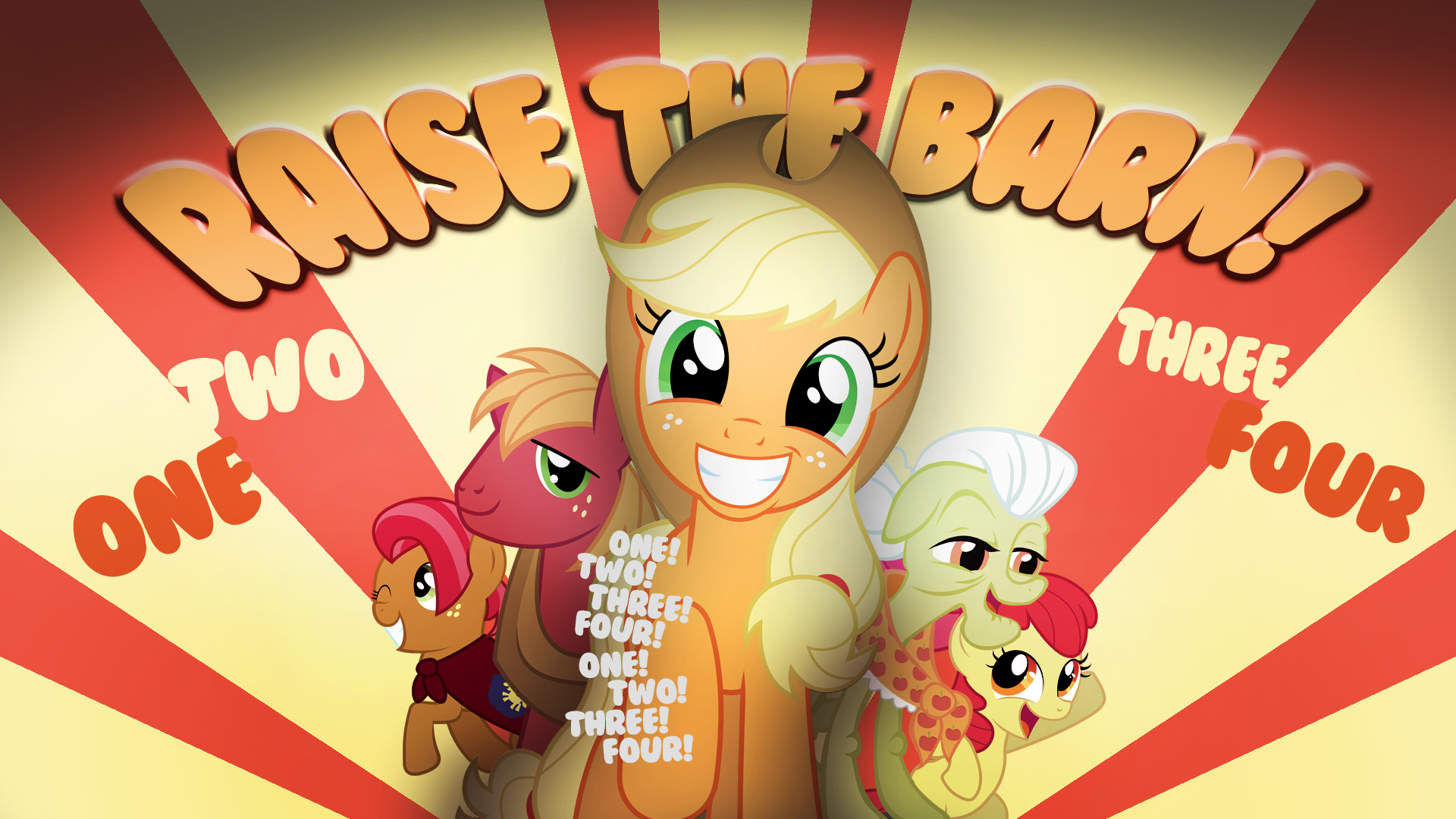 Raise The Barn! by Fehlung, Kna, lightningtumble, maxmontezuma, MoongazePonies and Xtrl