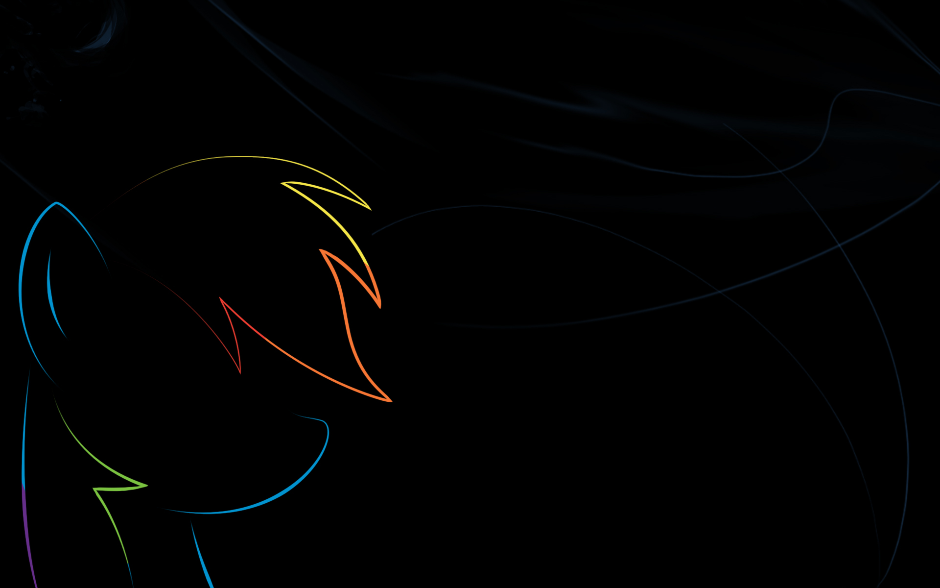 Rainbow Dash Minimal by Woodyz611