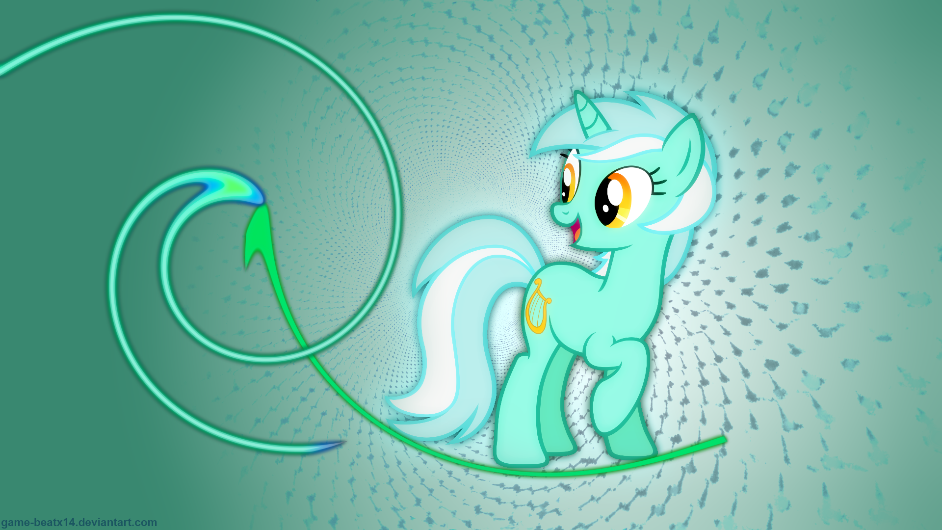 Lyra Wallpaper 2 by Game-BeatX14 and MoongazePonies