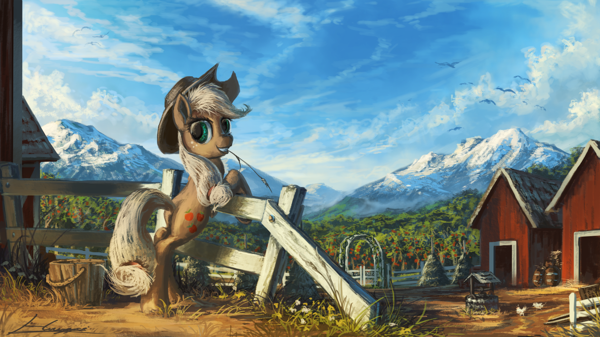 MLP - Sweet Apple Acres by Huussii