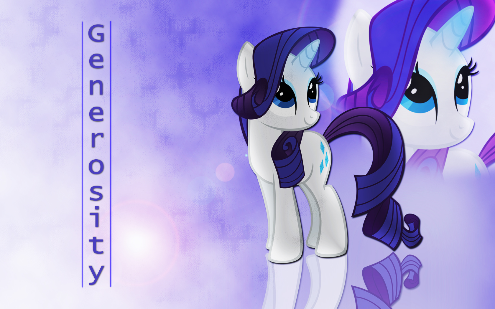 Rarity - Generosity  by LuminanceMLP