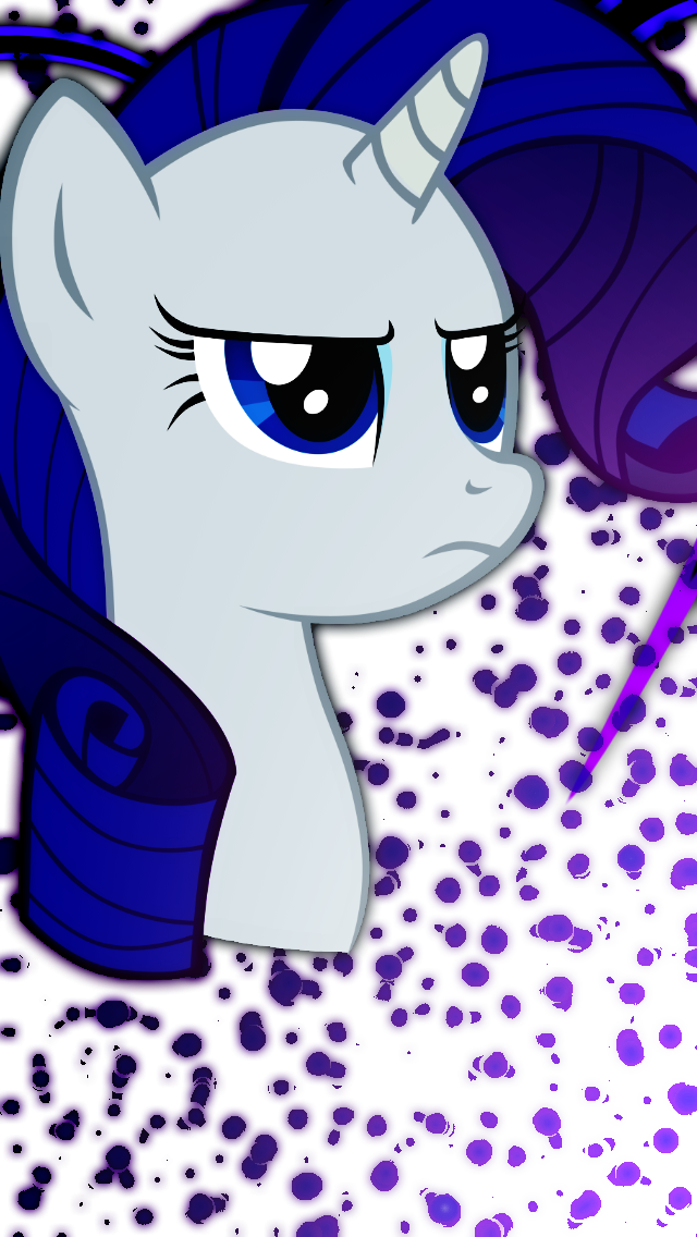 iPhone 5 Rarity Wallpaper by Game-BeatX14 and Lazy-Joe