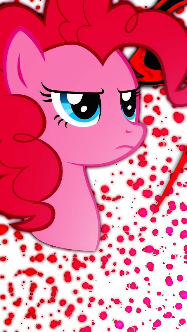 iPhone 5 Pinkie Pie Wallpaper by Game-BeatX14 and Lazy-Joe