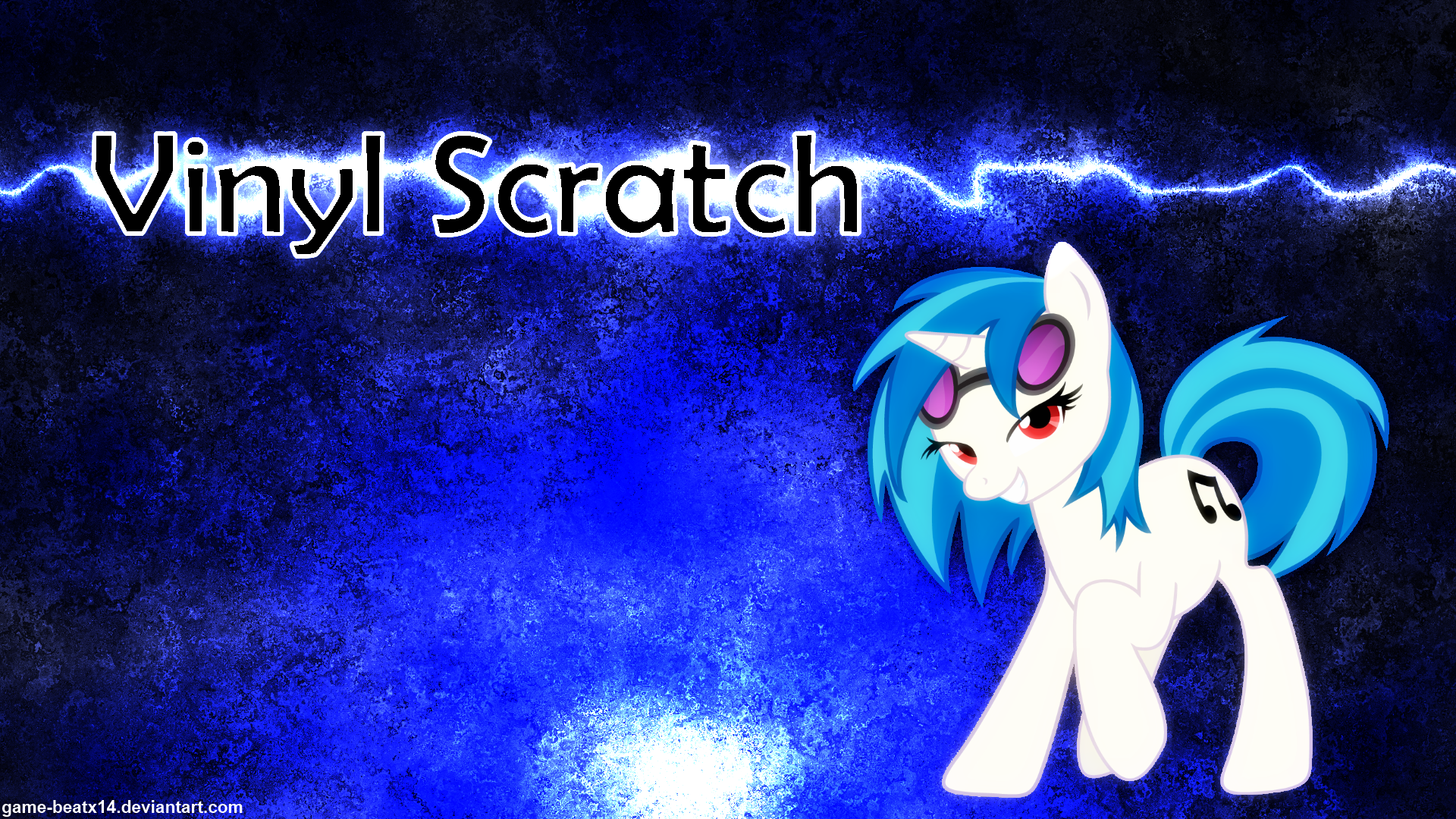 5 Min. V-Scratch Wallpaper [With real-time video!] by Game-BeatX14 and Shelmo69