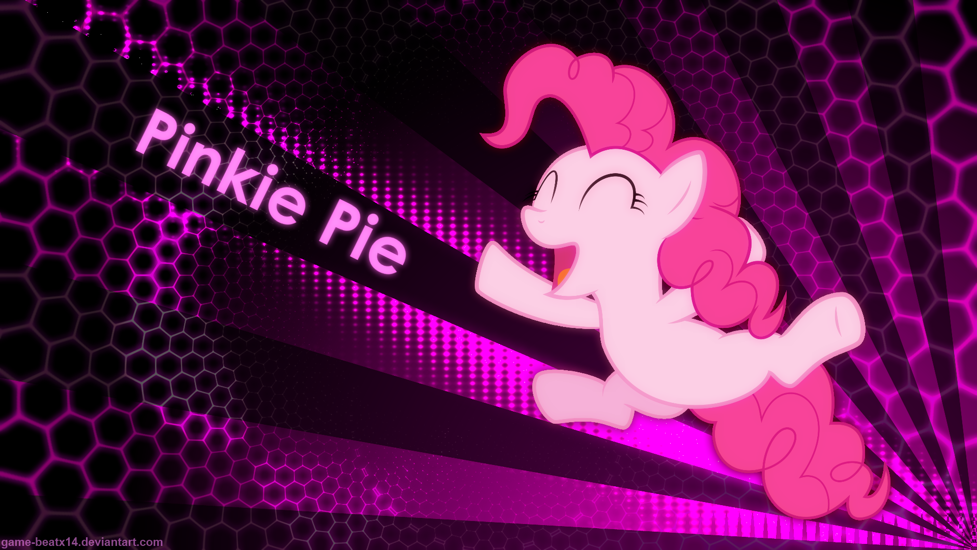 Pinkie Pie Wallpaper 2 by Game-BeatX14 and TryHardBrony