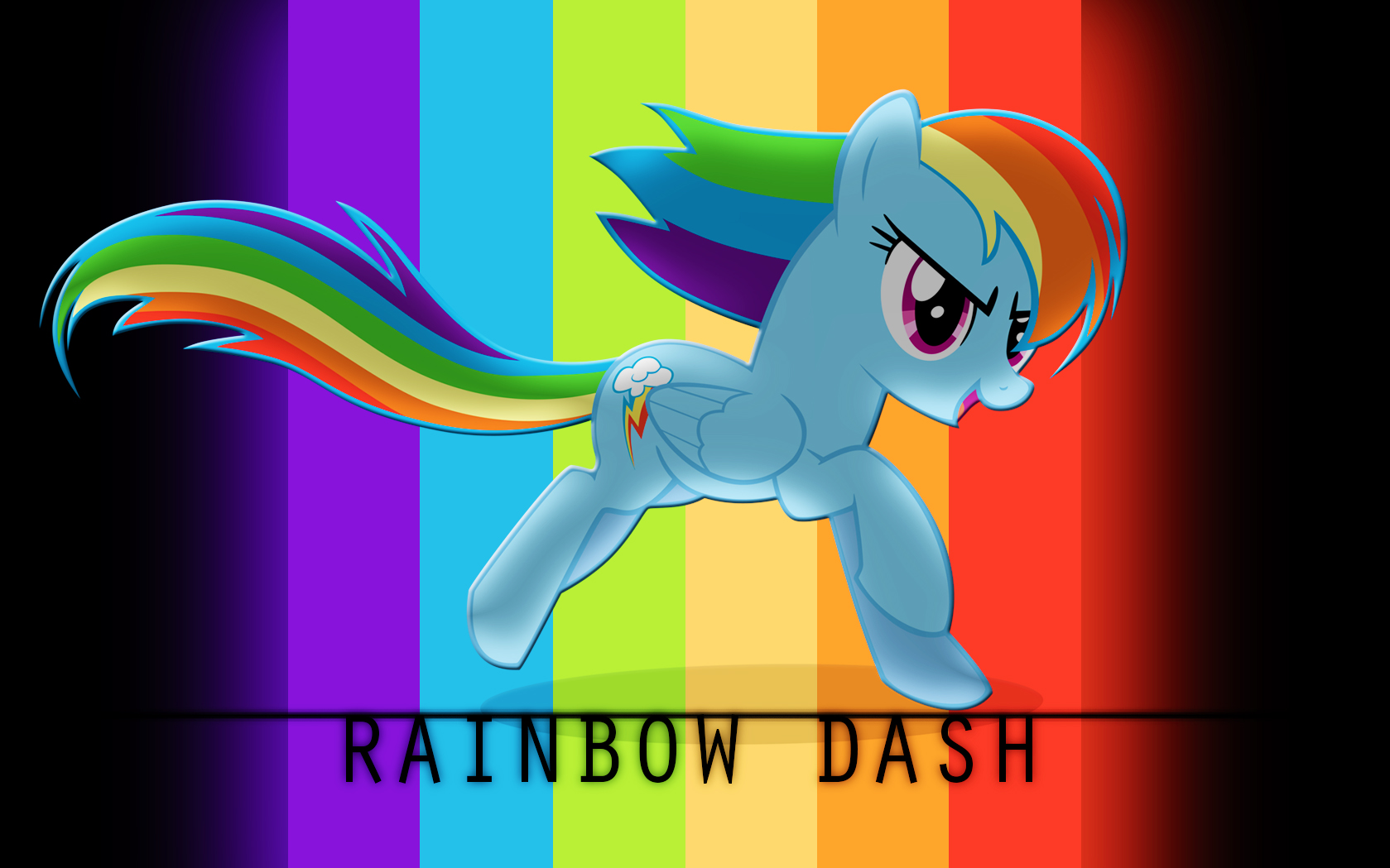 Rainbow Dash - Colors by LuminanceMLP