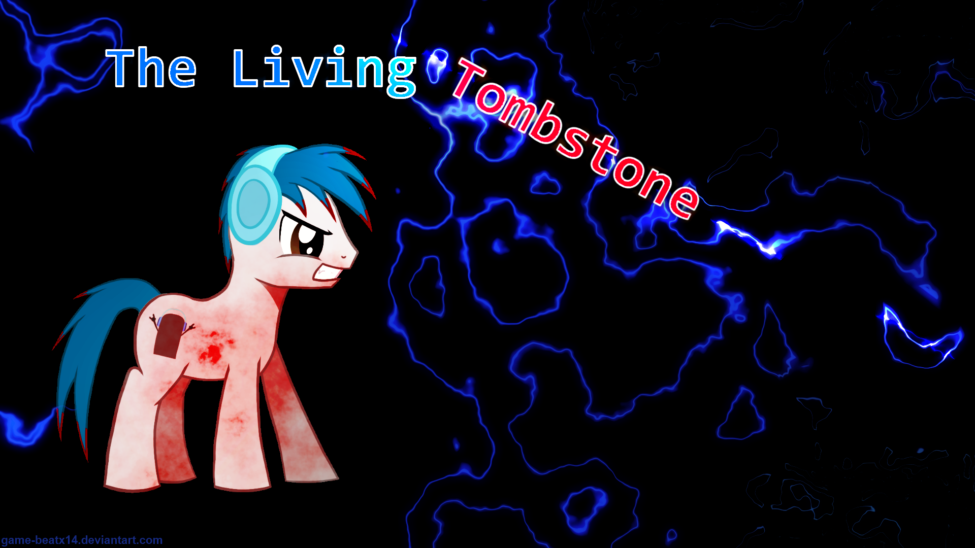 The Living Tombstone Wallpaper by Game-BeatX14 and Helhoof