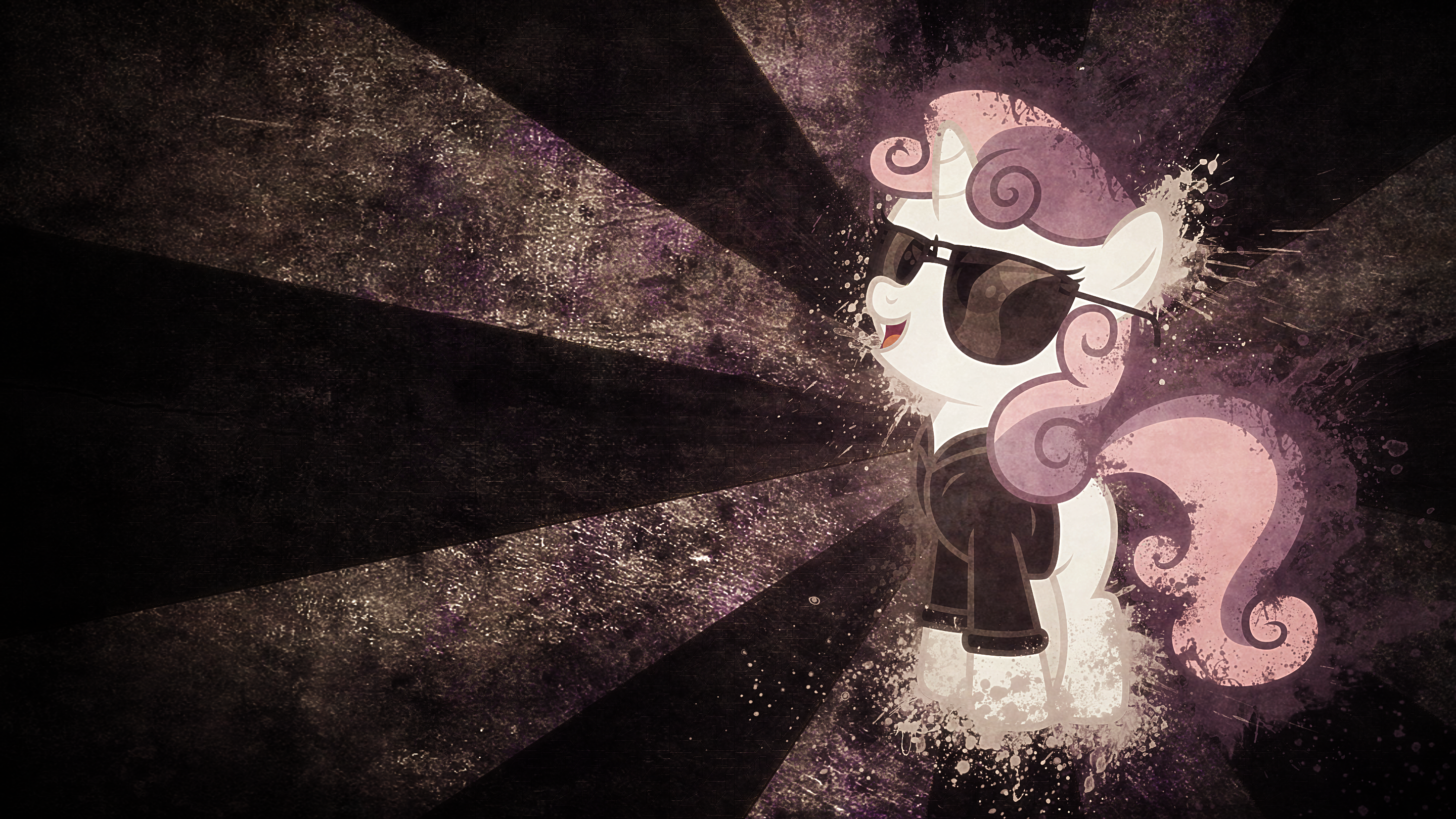Special Agent Sweetie Belle - Wallpaper by Austiniousi and Tzolkine