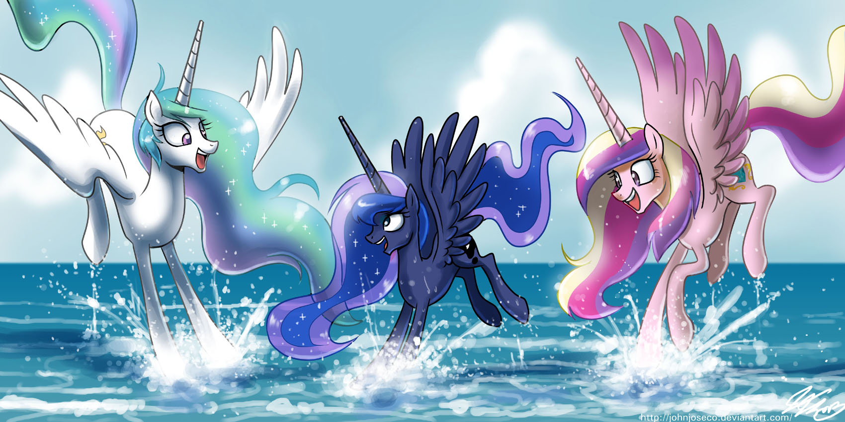 Royal Fun at the Beach by johnjoseco