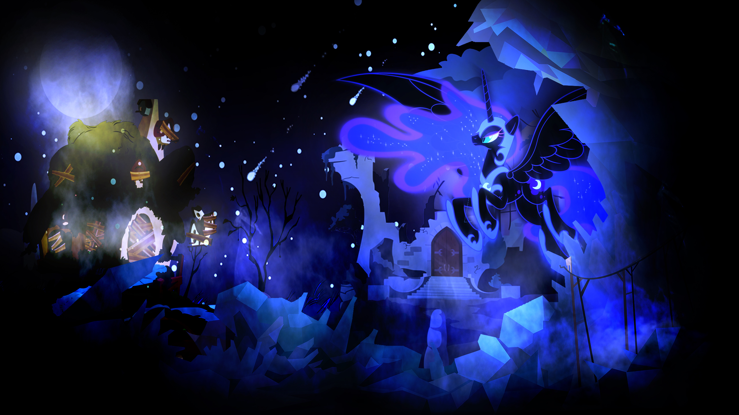 In the dark by Tasorrog