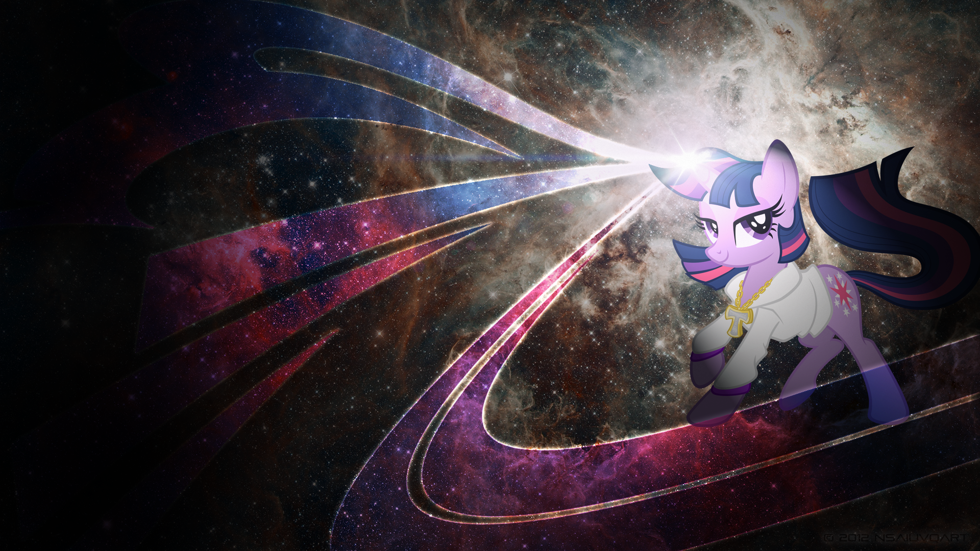 Twilight Spacelicious WP by johnjoseco, nsaiuvqart and tygerbug