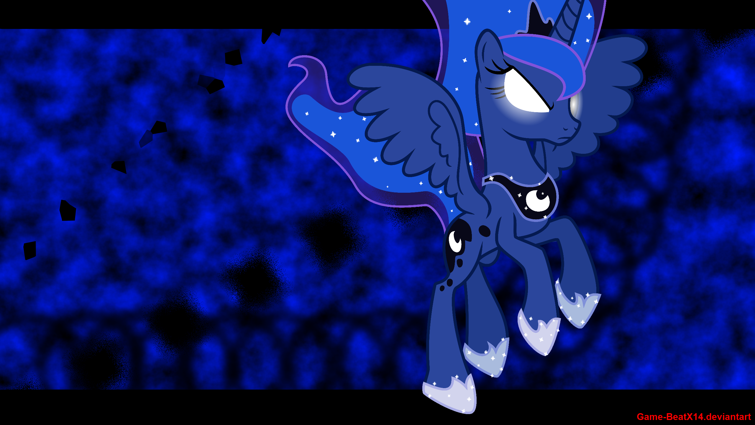 Princess Luna Wallpaper by Baka-Neku and Game-BeatX14