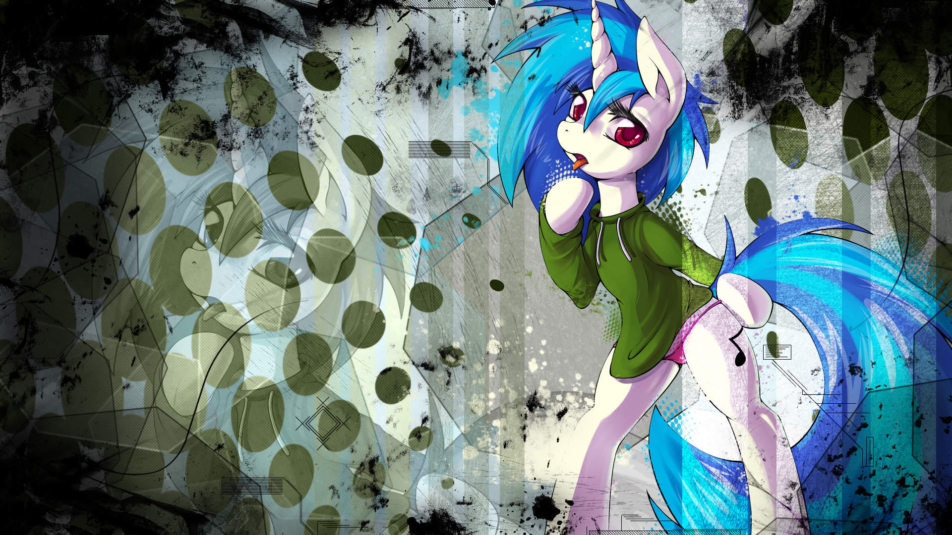 Vinyl Sweatshirt Background by 3ight8it and SmittyG