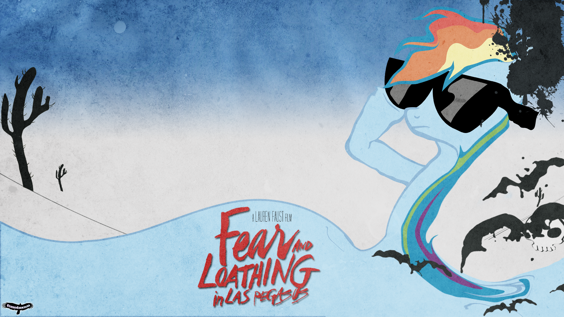 WP - Fear and Loathing in Las Pegasus by UtterlyLudicrous