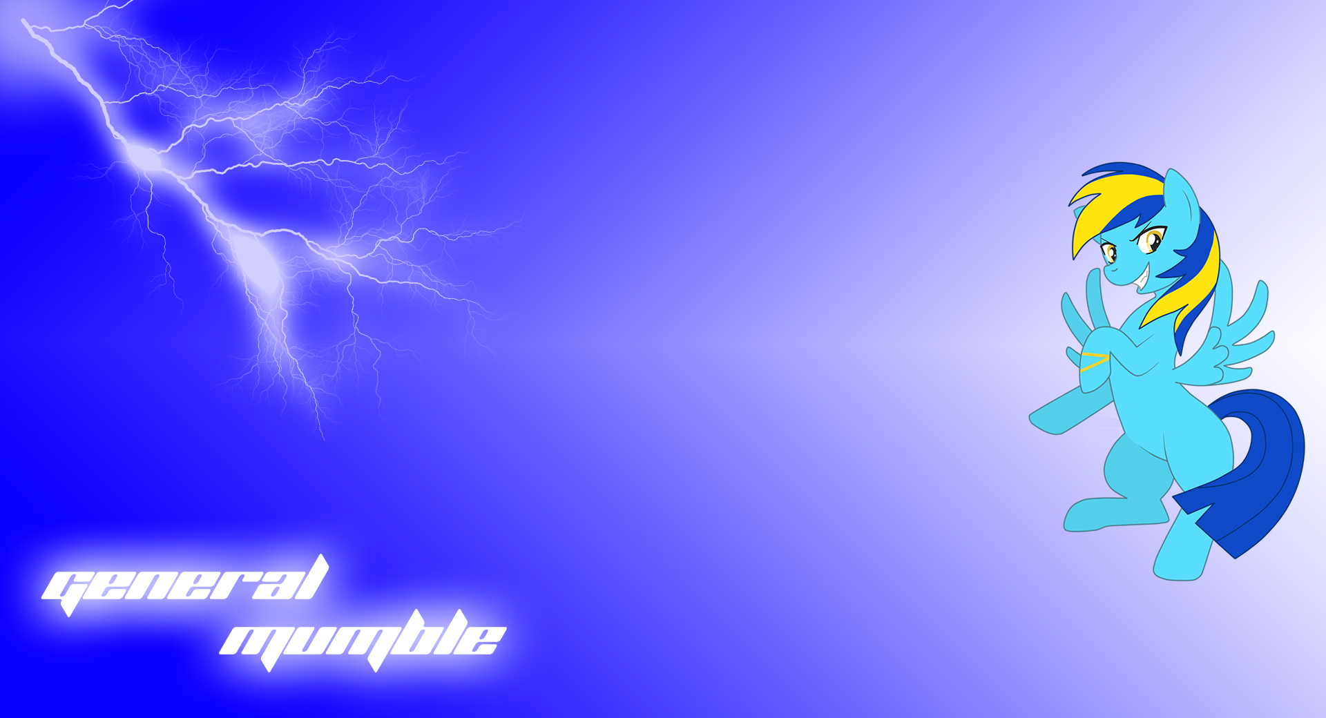 General Mumble "Lightning Glow" wallpaper by Arastane-Siryphia and DjDa5h