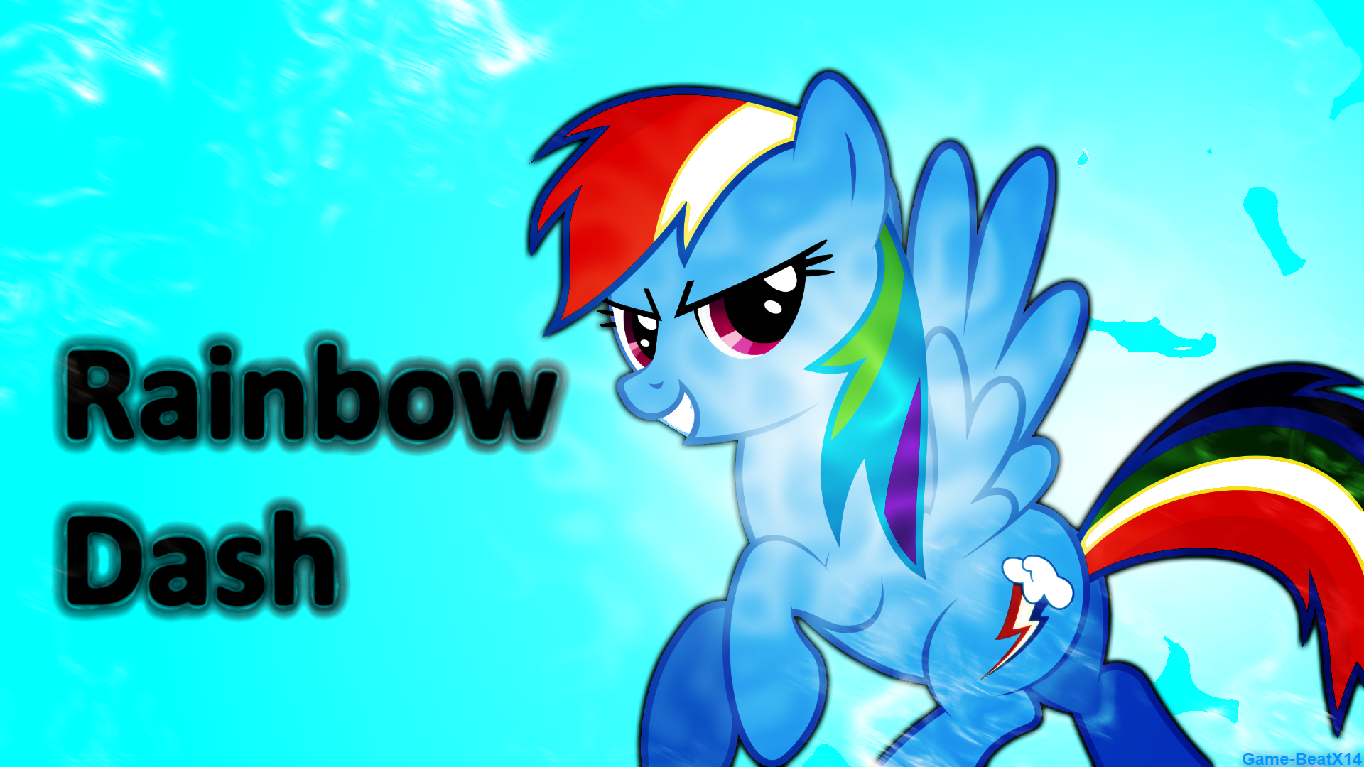 Rainbow Dash Wallpaper by Fehlung and Game-BeatX14