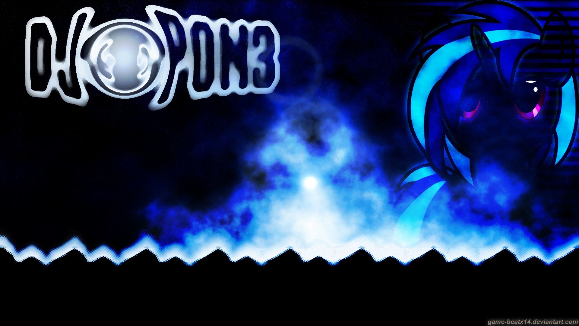 DJ-PON3 Wallpaper by Game-BeatX14 and Shelmo69