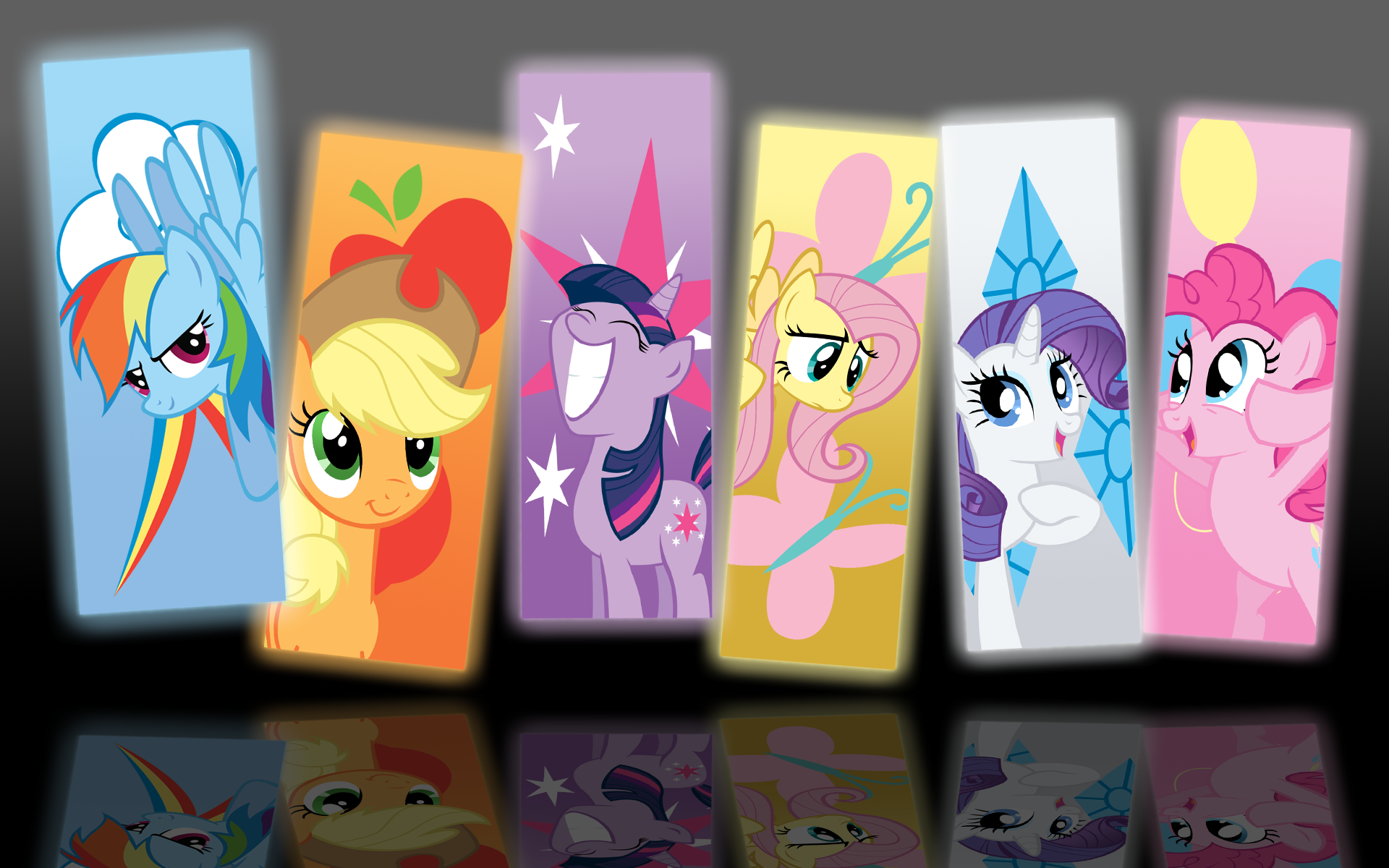 Mane 6 Wallpaper by TheLawn
