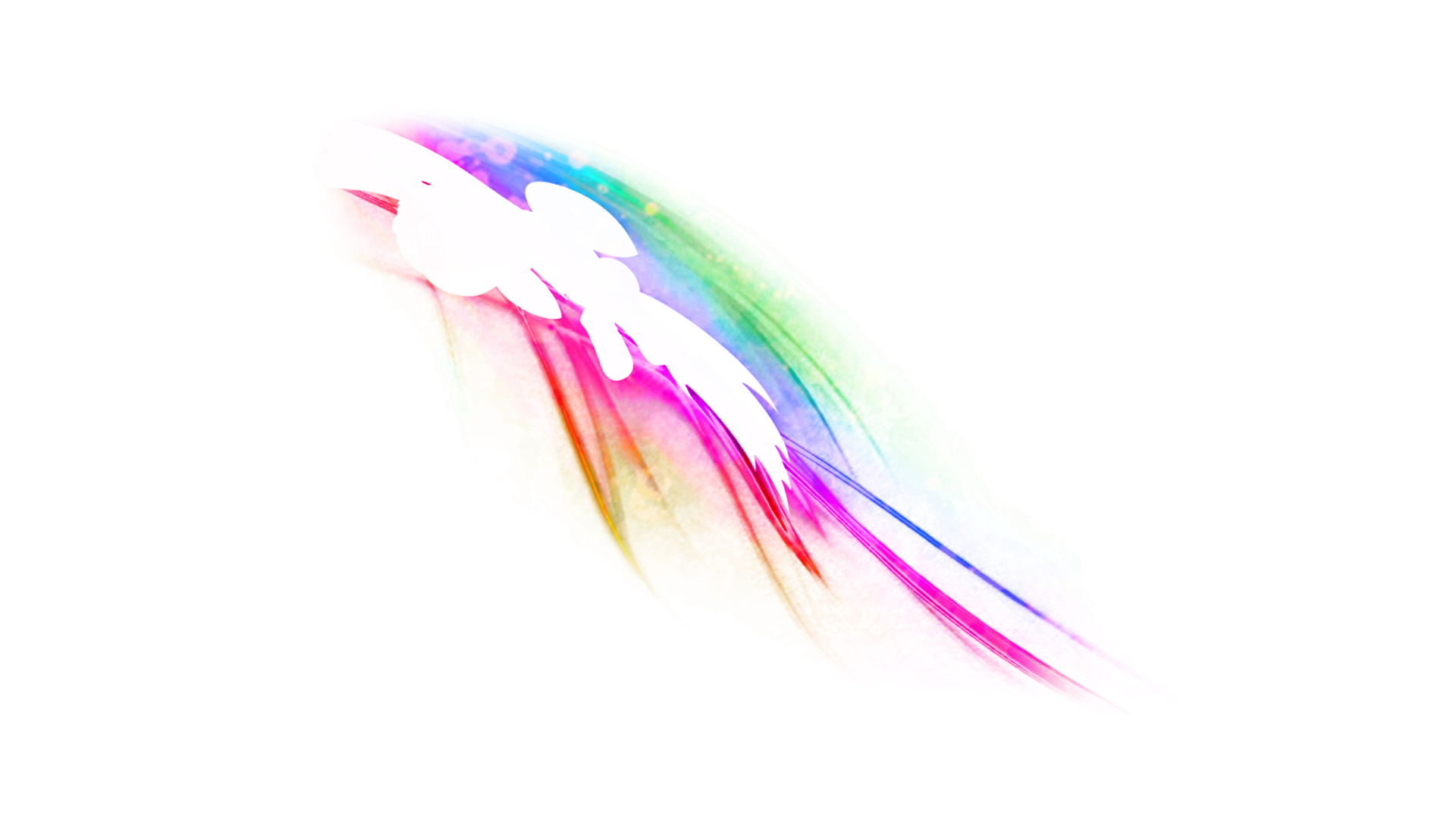MLP:FiM Rainbow Dash Wallpaper [White Special] by Zoxxiify