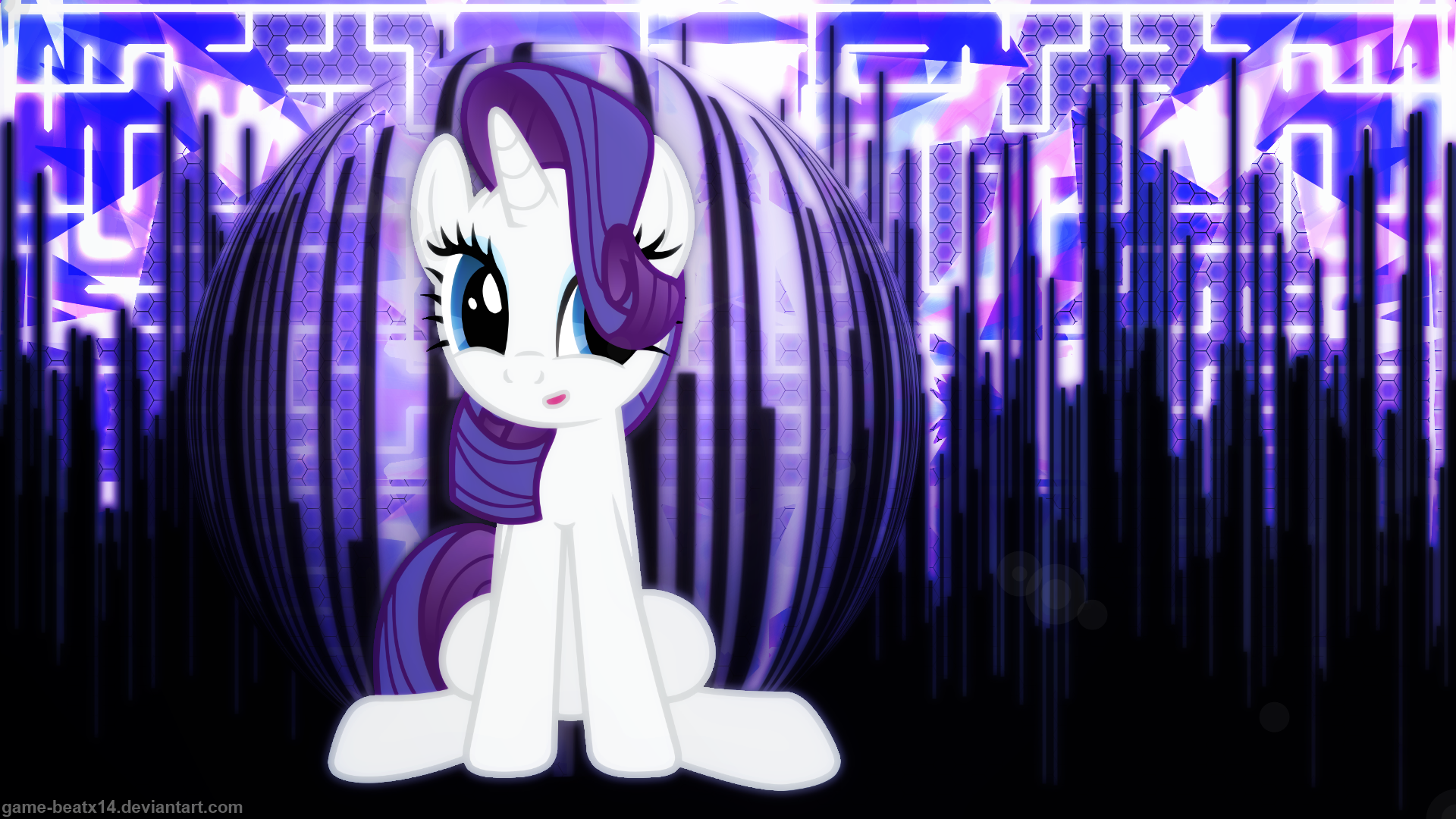 Rarity Wallpaper 3 by Game-BeatX14 and Quanno3