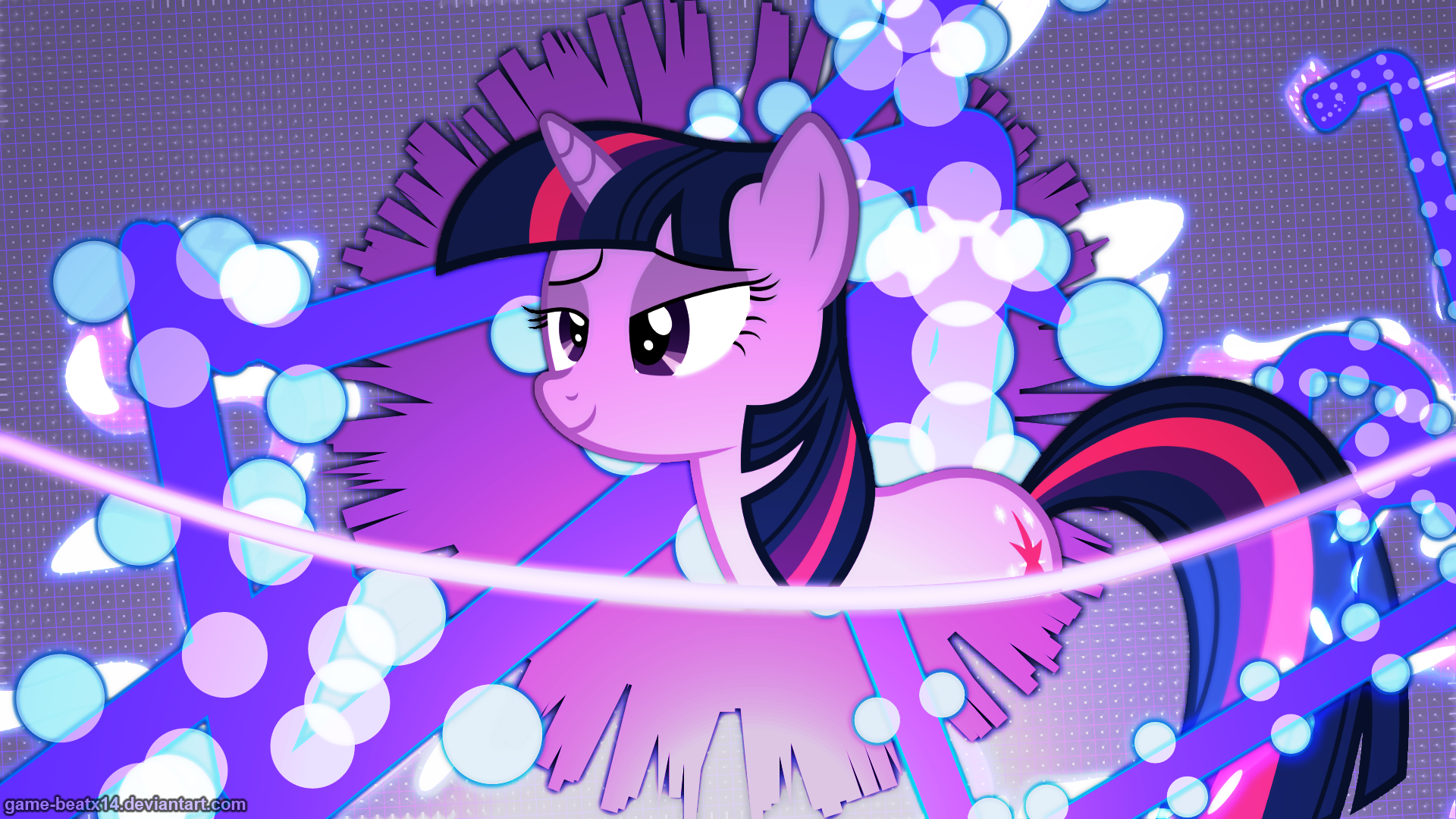 Twilight Sparkle Wallpaper 2 by Game-BeatX14 and mehoep