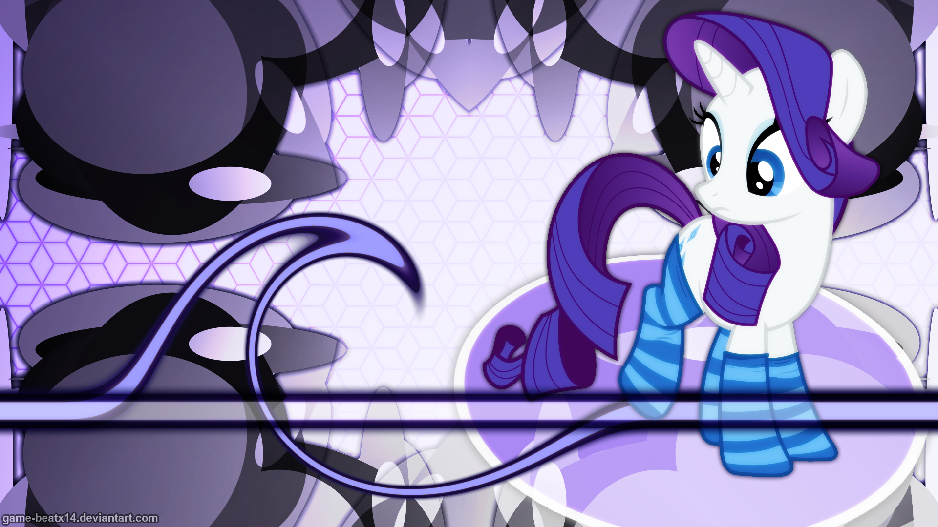 Rarity Wallpaper 4 by alexiy777 and Game-BeatX14