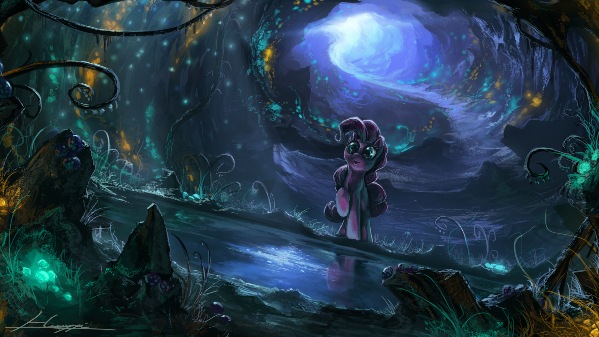 MLP - Mirror Pond by Huussii