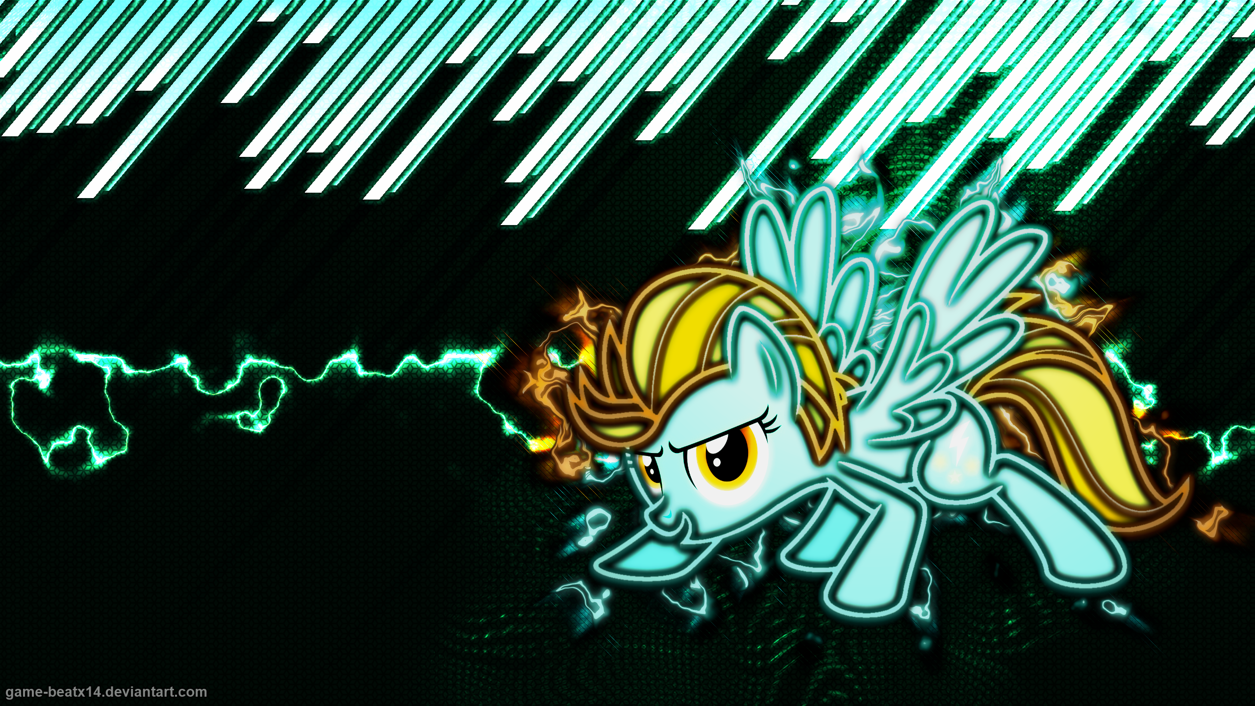 Lightning Dust Wallpaper by Game-BeatX14 and HankOfficer