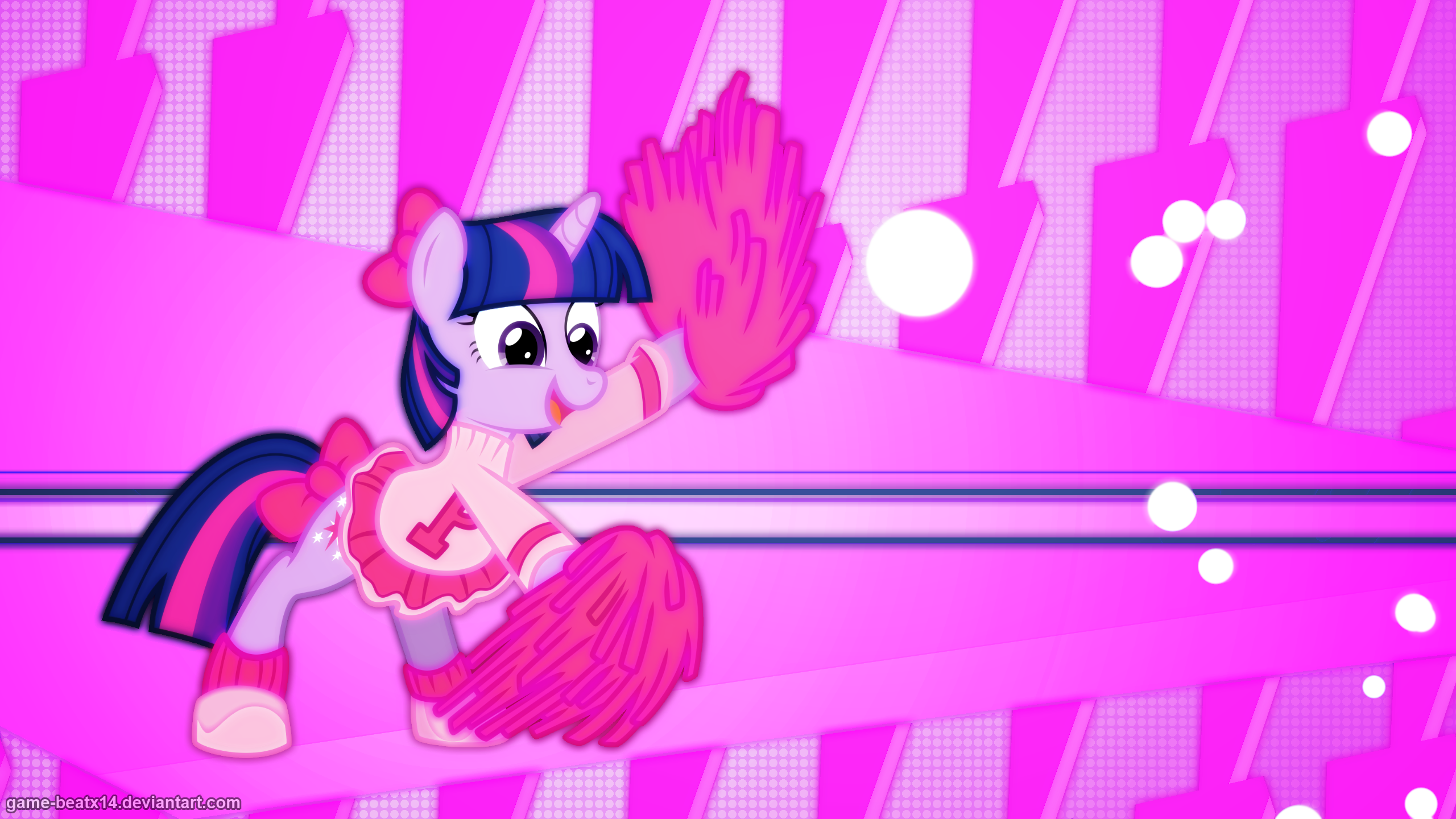 Cheerleader Twilight Wallpaper by Game-BeatX14 and Yetioner