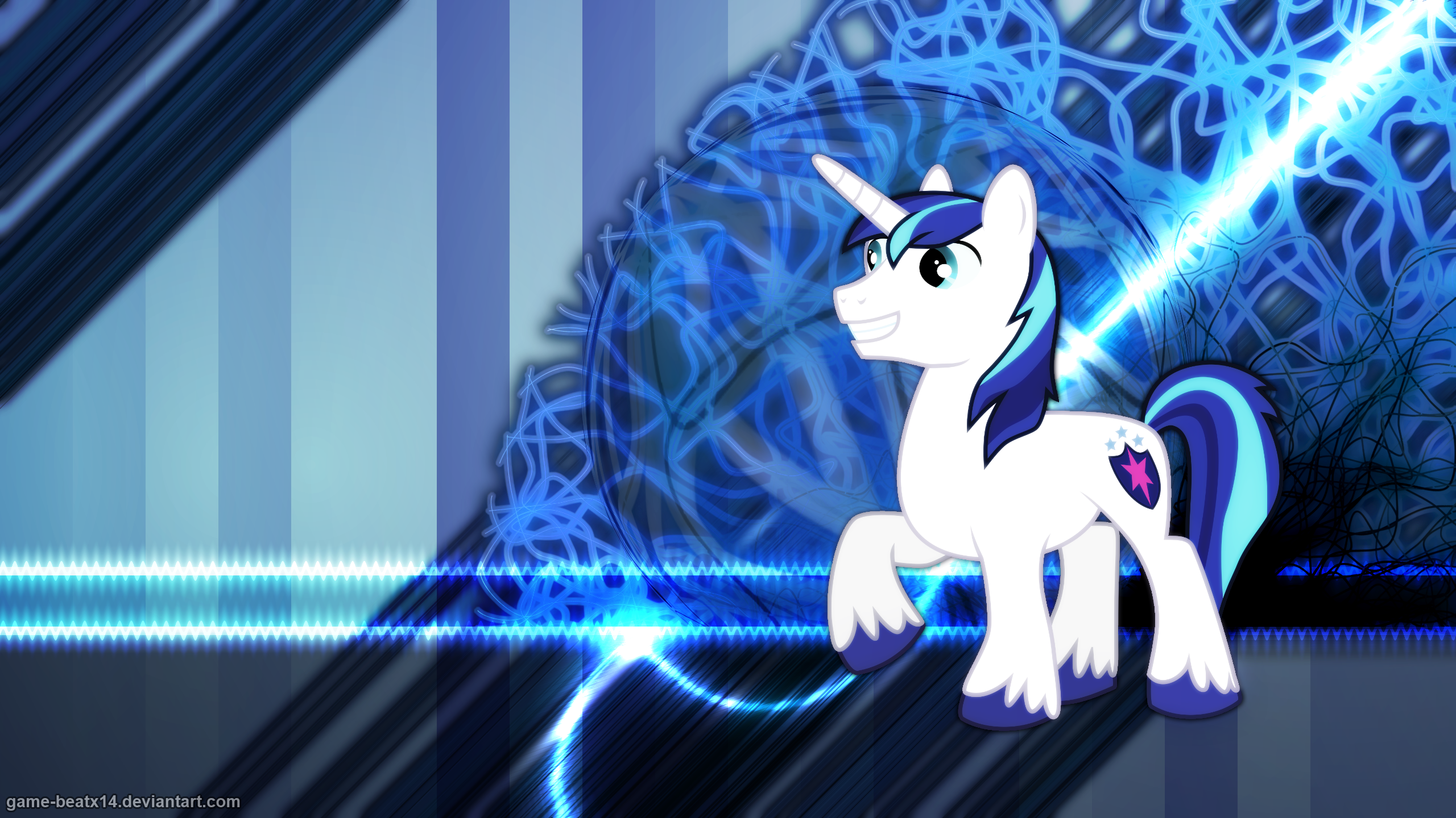 Shining Armor Wallpaper by Game-BeatX14 and sakatagintoki117